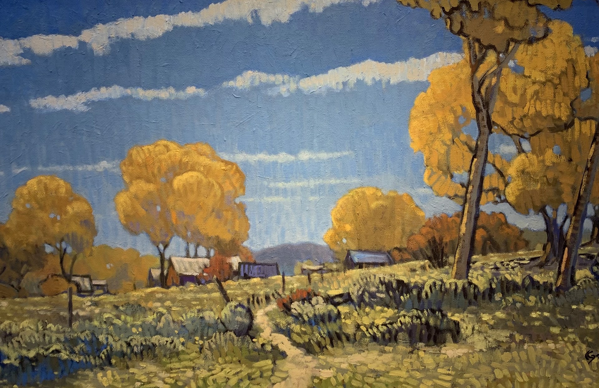 Warm Day, October by Kenneth Green