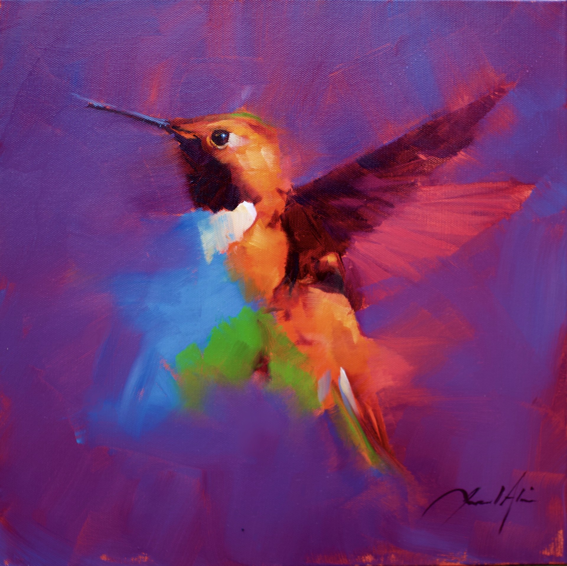 Hummingbird XIII by Jamel Akib