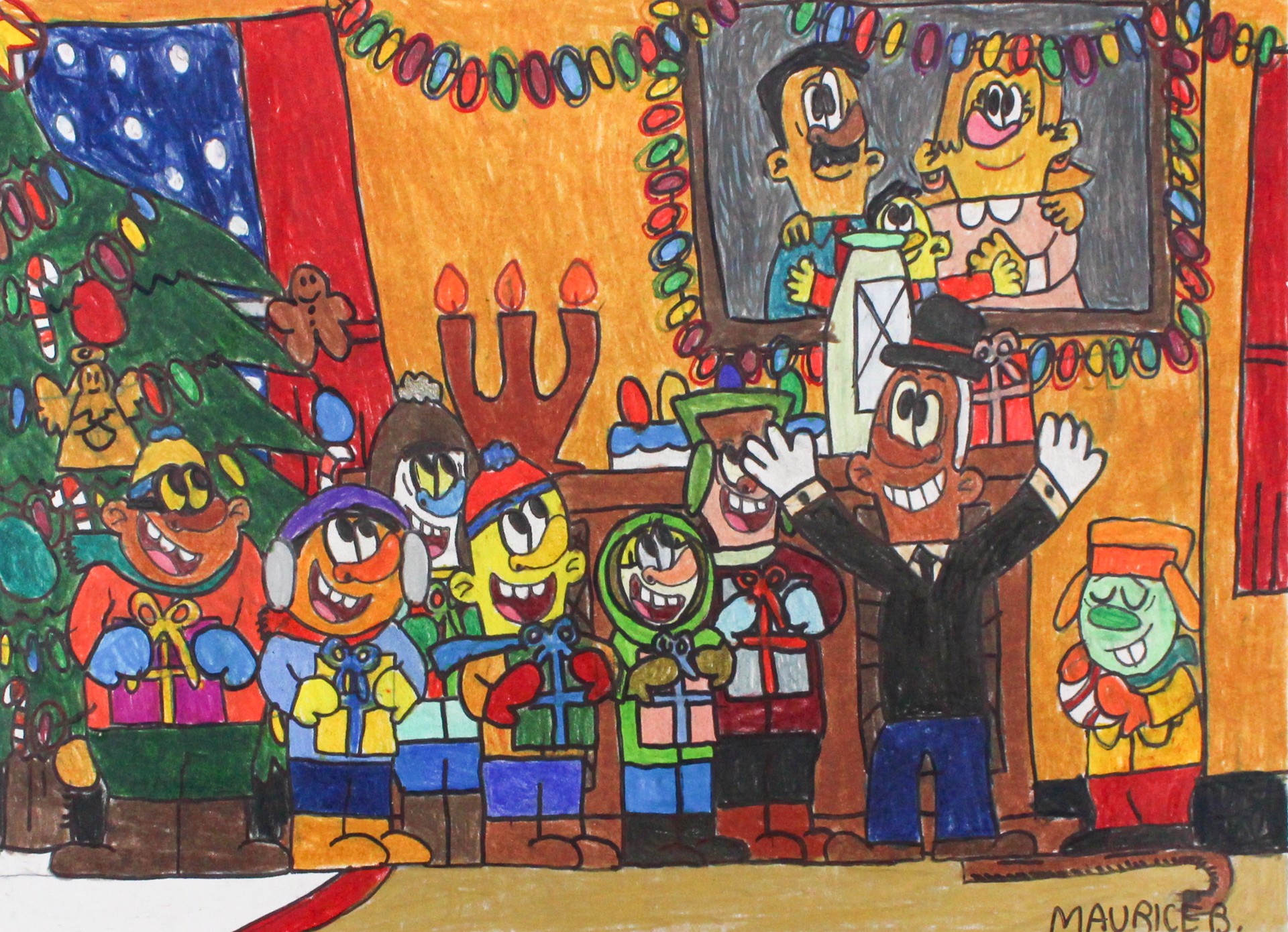 "Merry Christmas, Mr. Rusty!" by Maurice Barnes