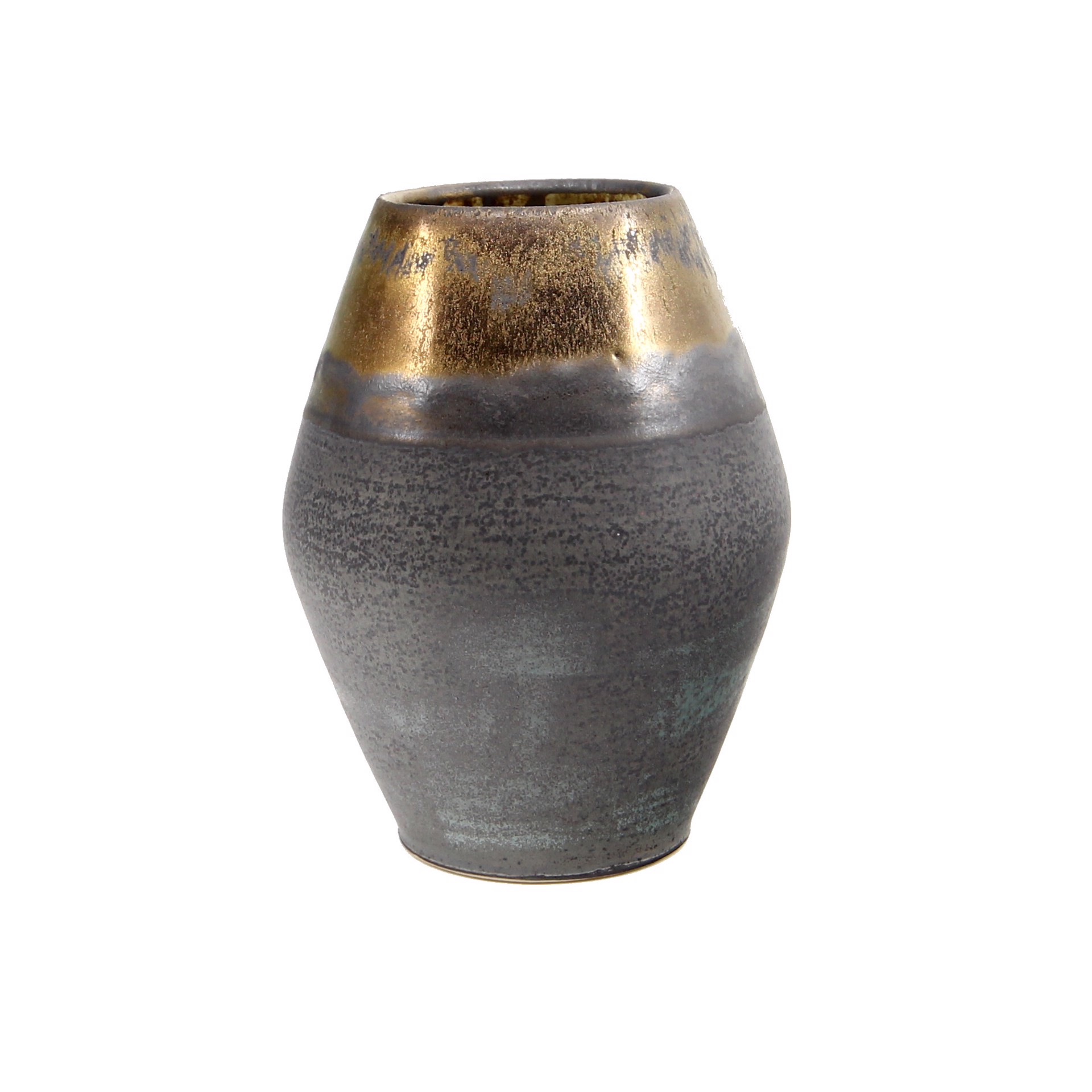 Bronze/Black Bud Vase by Jessica Wertz