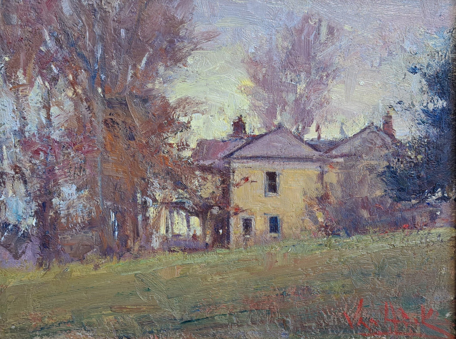 The Yellow House by George Van Hook