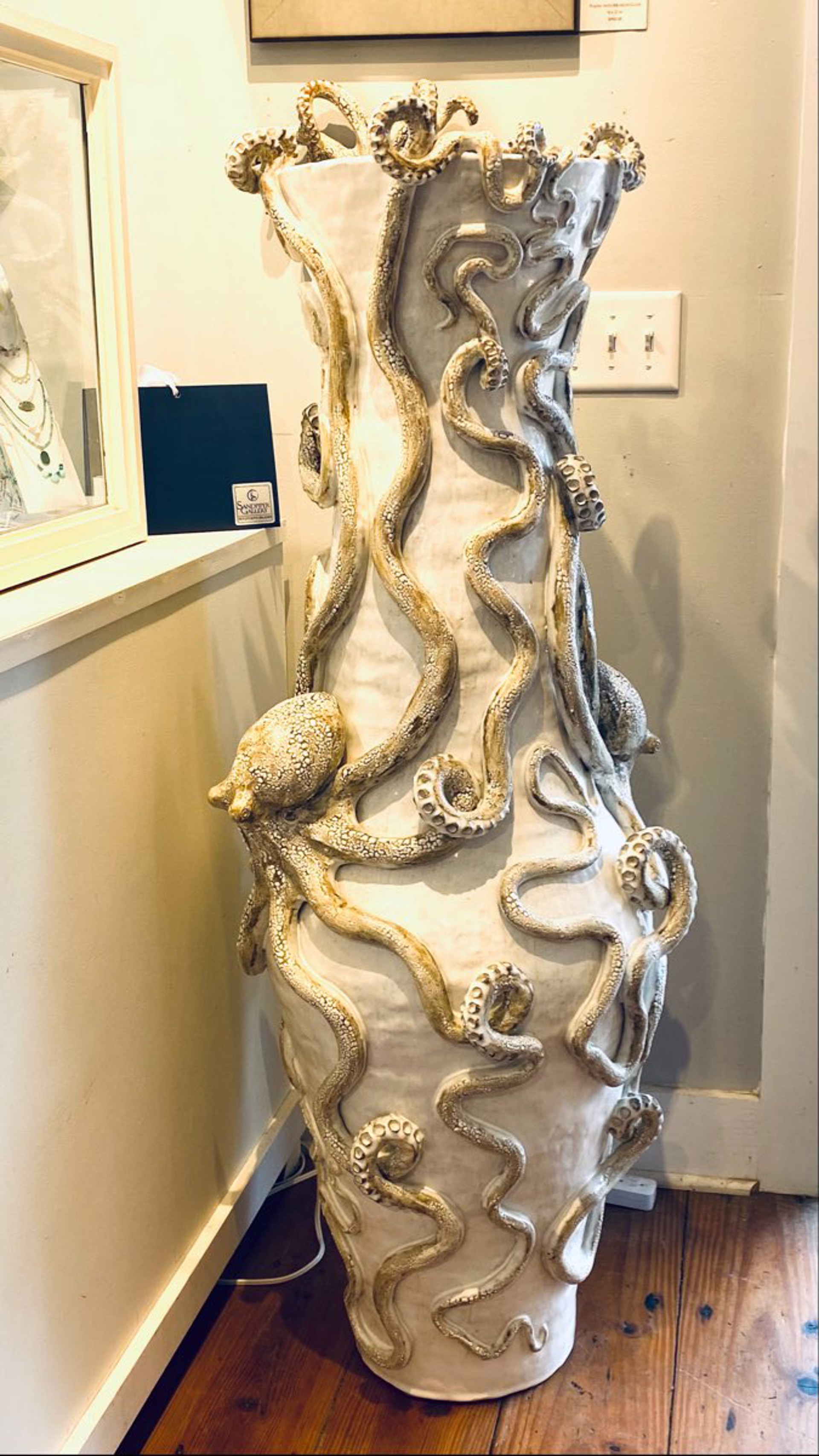 Octopus Sculpture/Vase SG22-93 by Shayne Greco