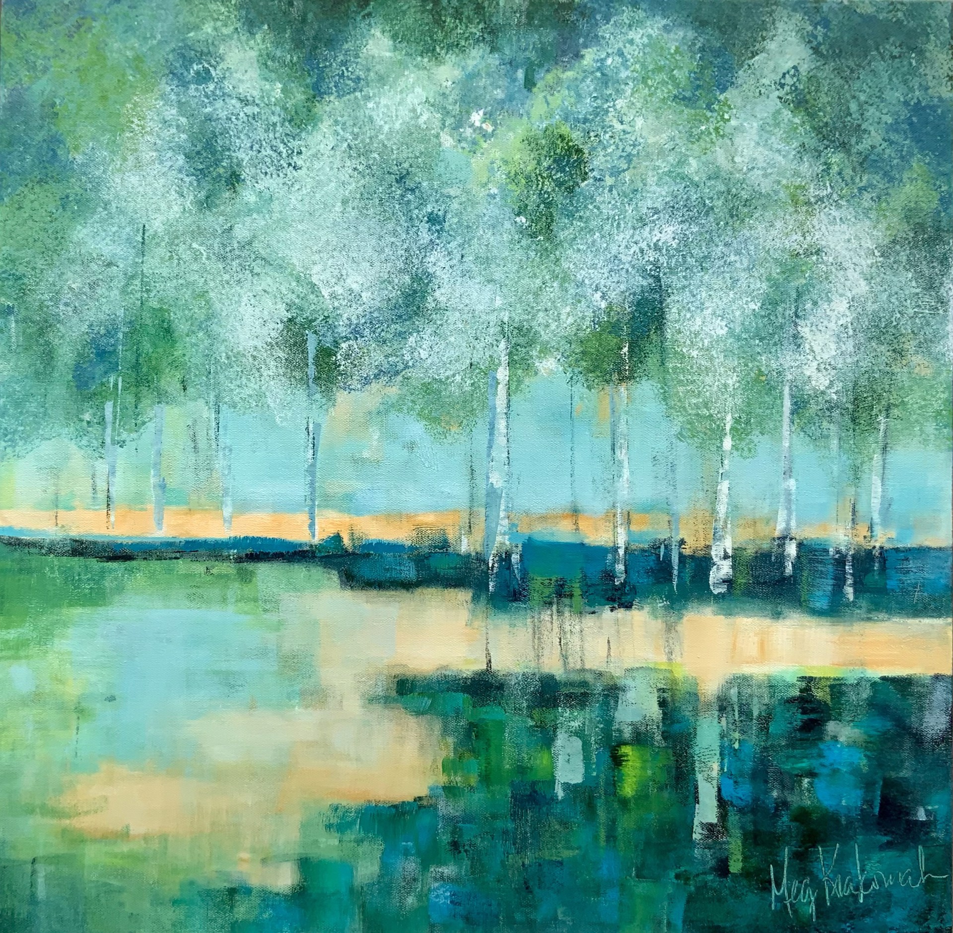Emerald Walks by Meg Krakowiak