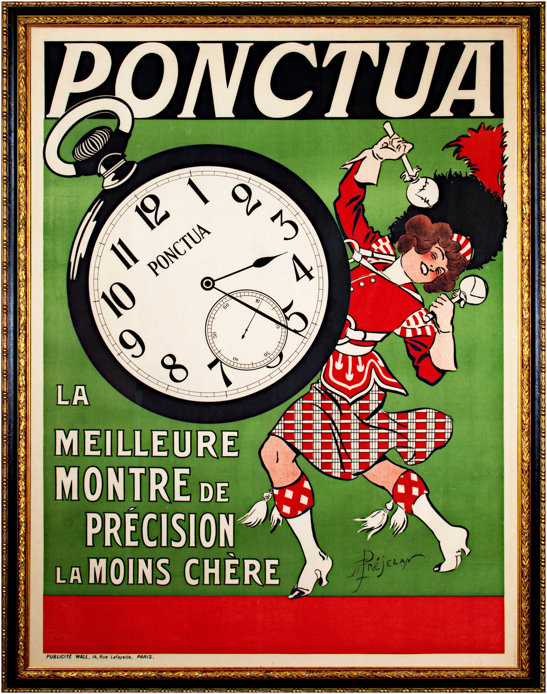 Ponctua (Clock) by Rene Prejelan
