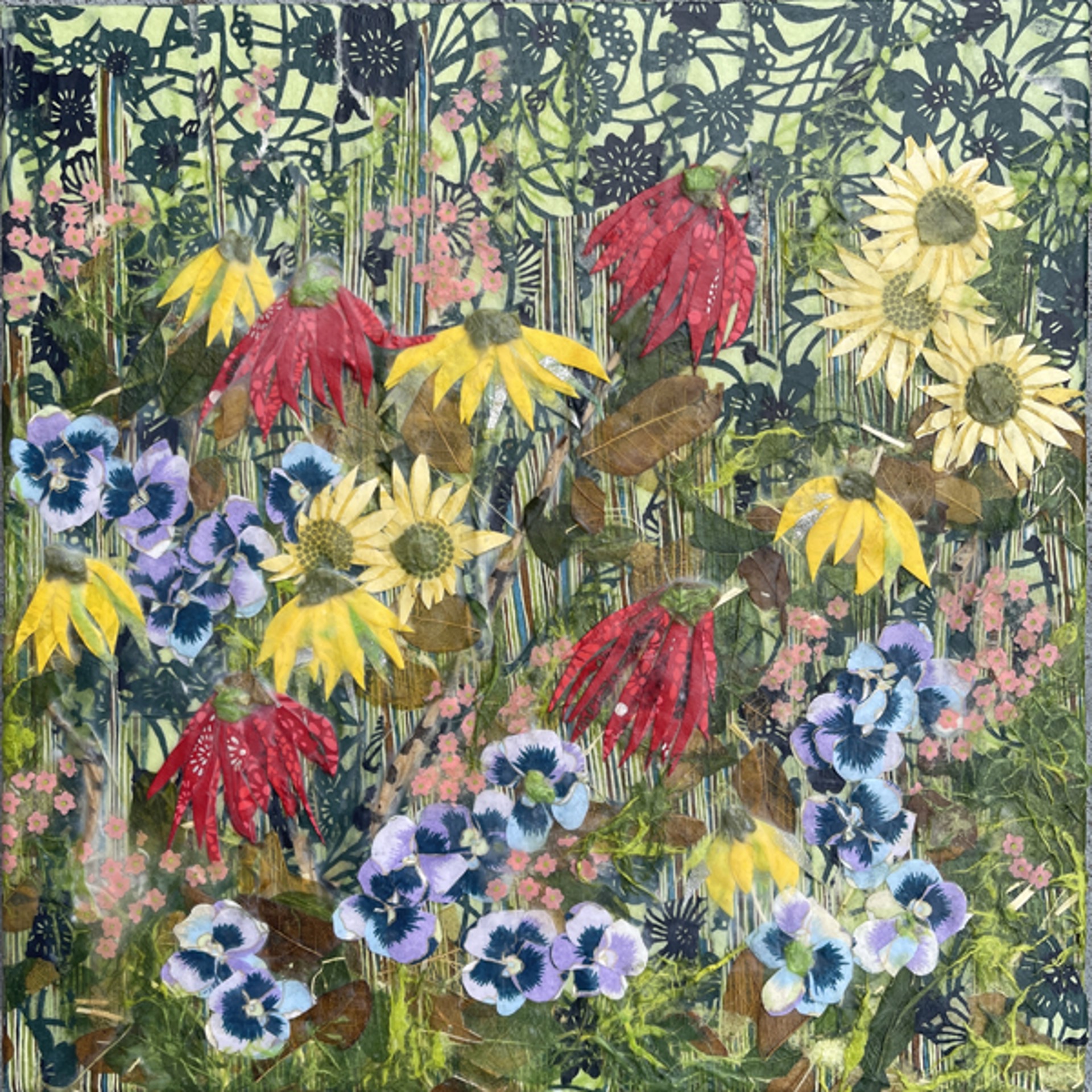 Summer Flowers by Laura Adams