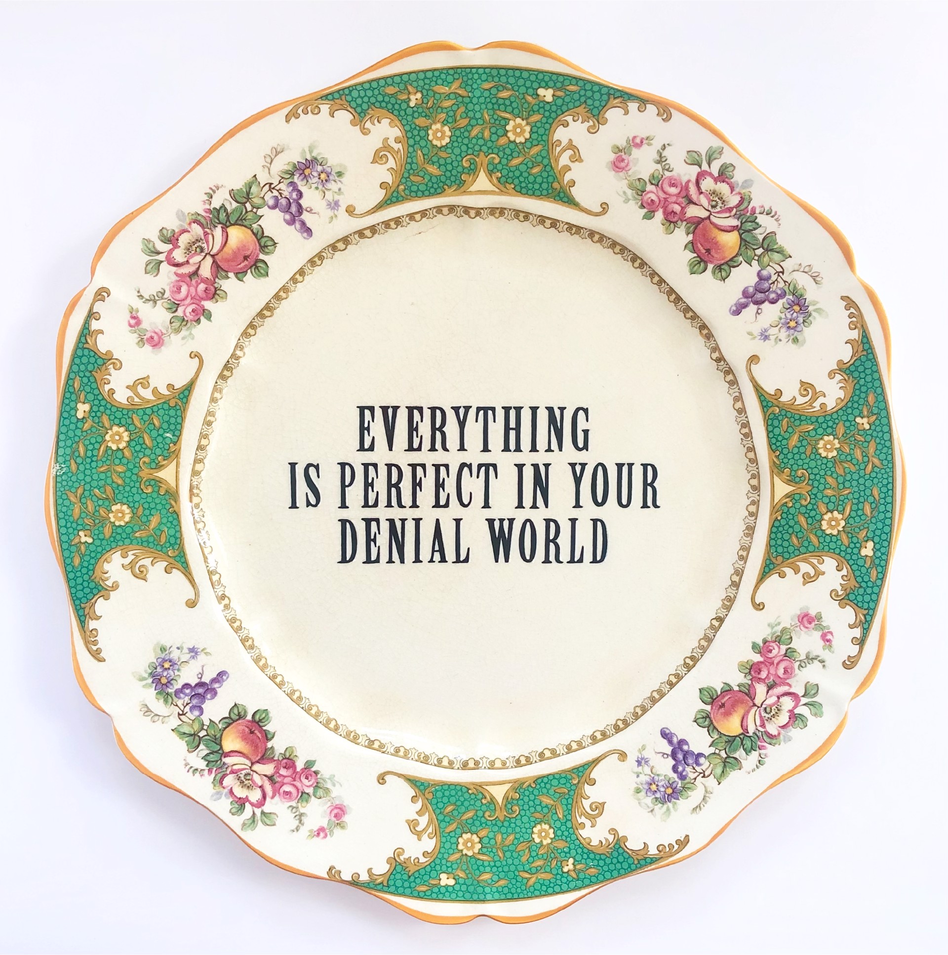 Everything is perfect in your denial world by Marie-Claude Marquis