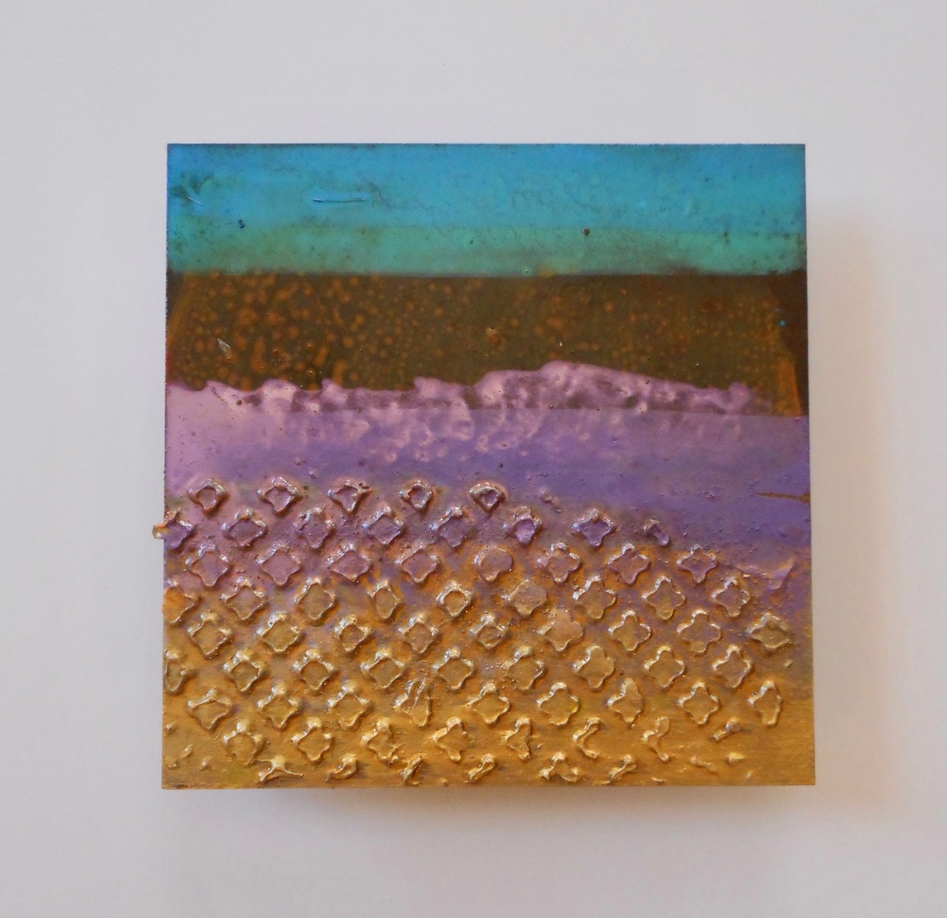 Small Metal Tile #63 by Mike Elsass