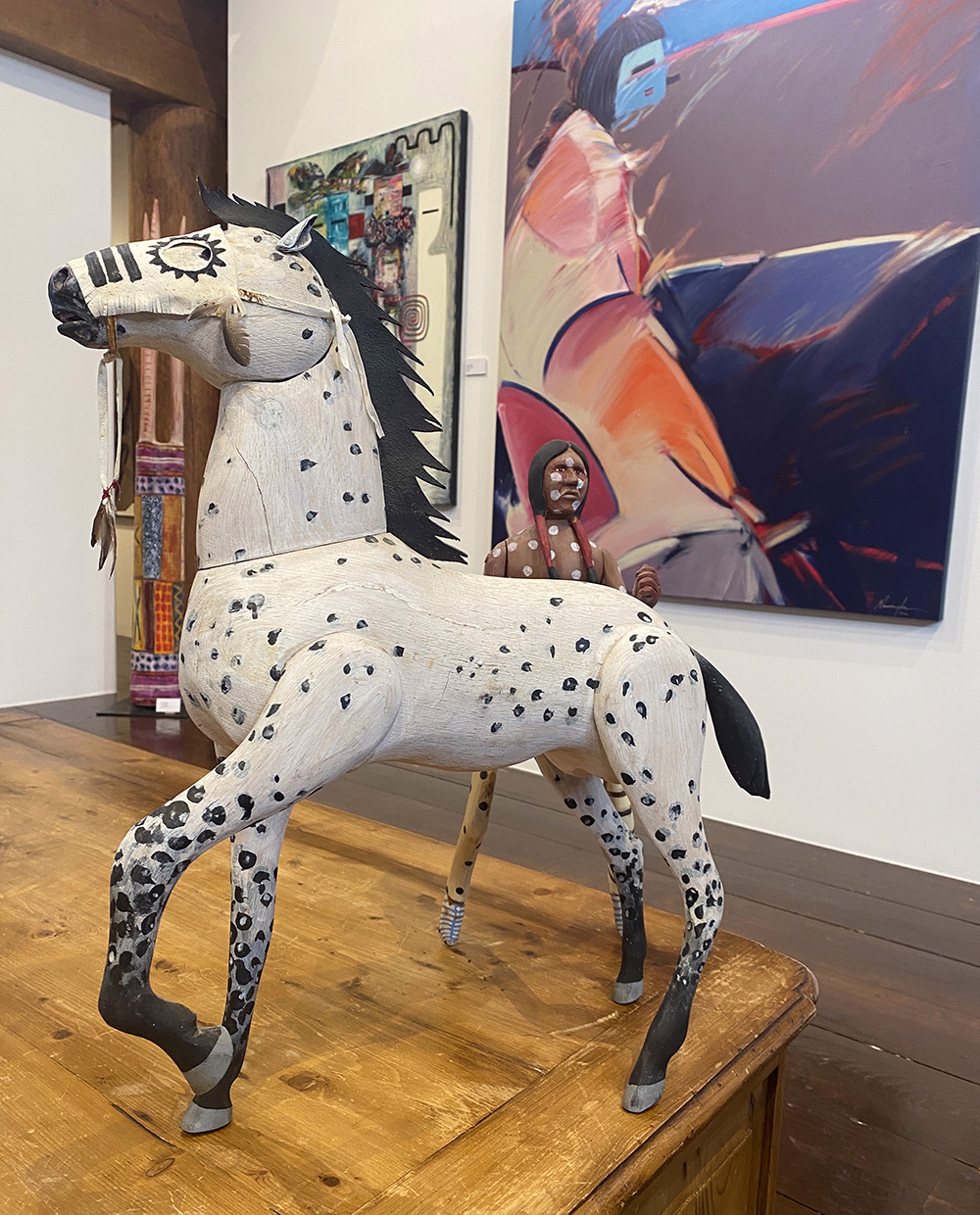 Horse & Rider Figure No.1 by Mark Kluck