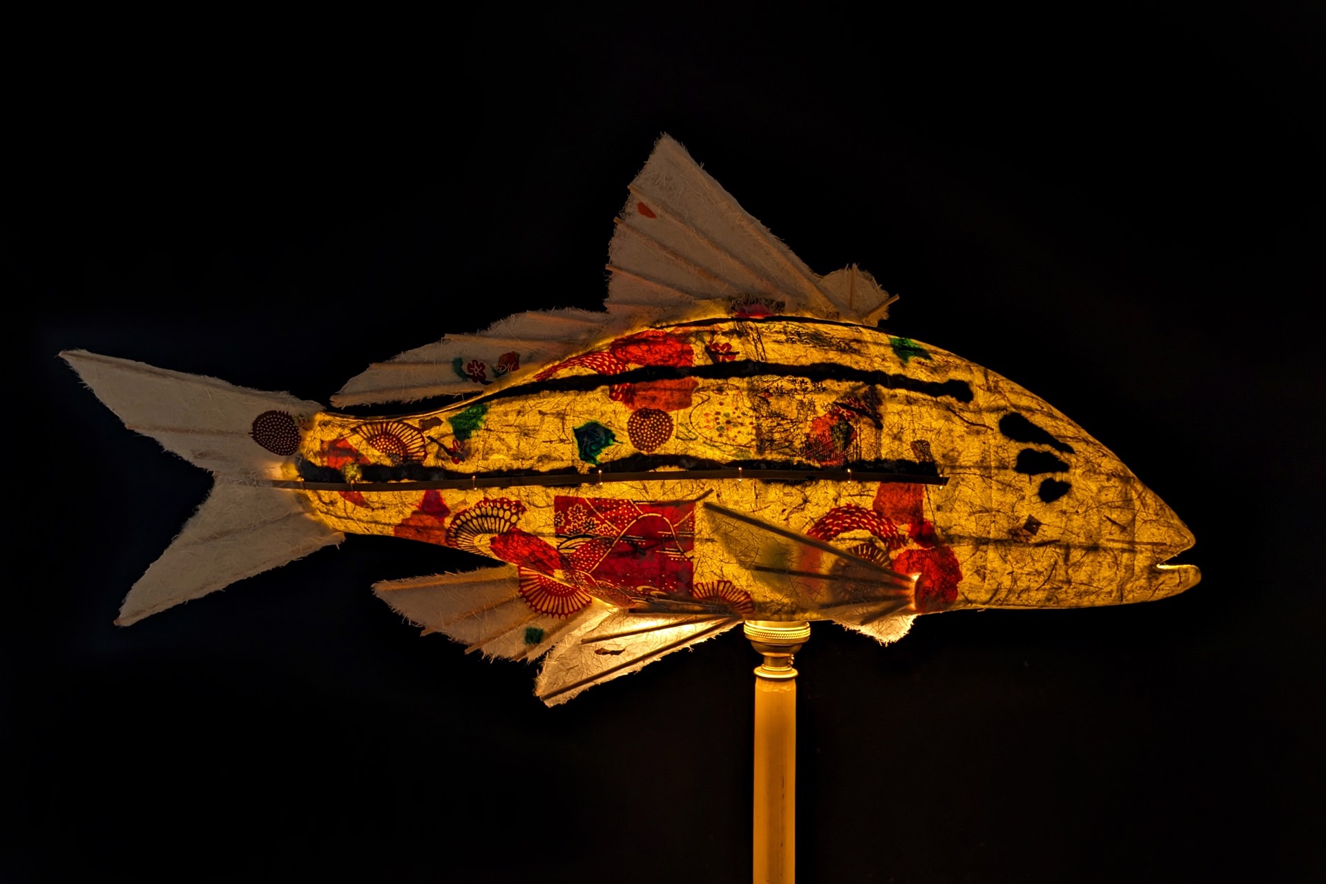 Tawny Moon Bass by Elaine Hanowell