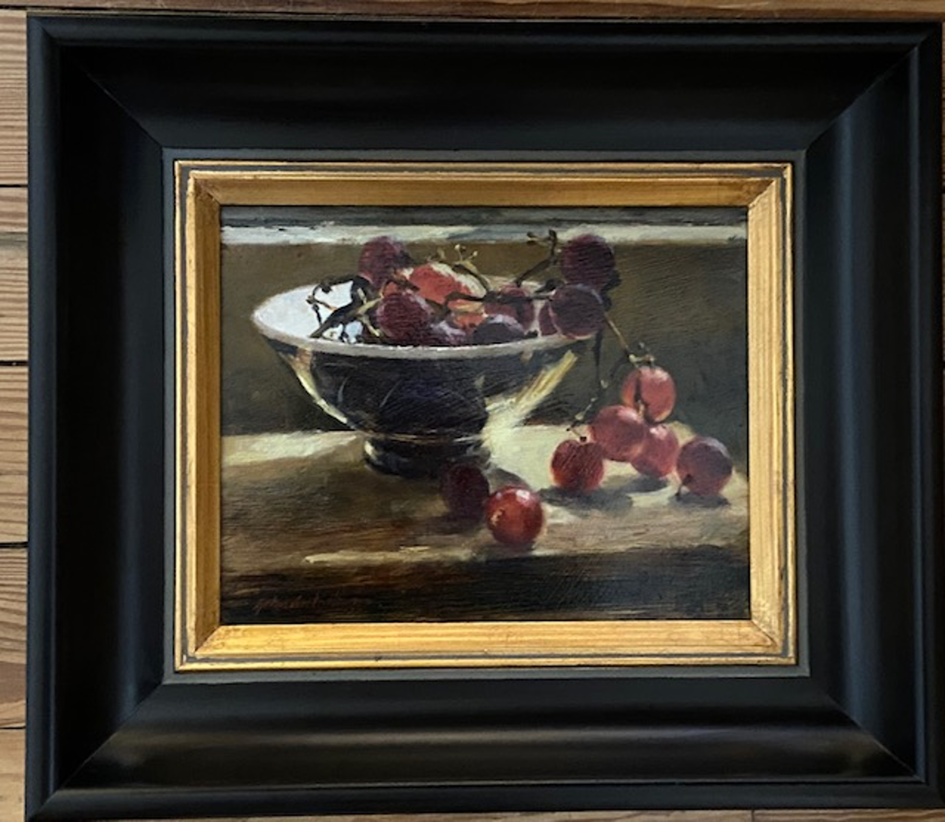 Kitchen Grapes by John Austin Hanna