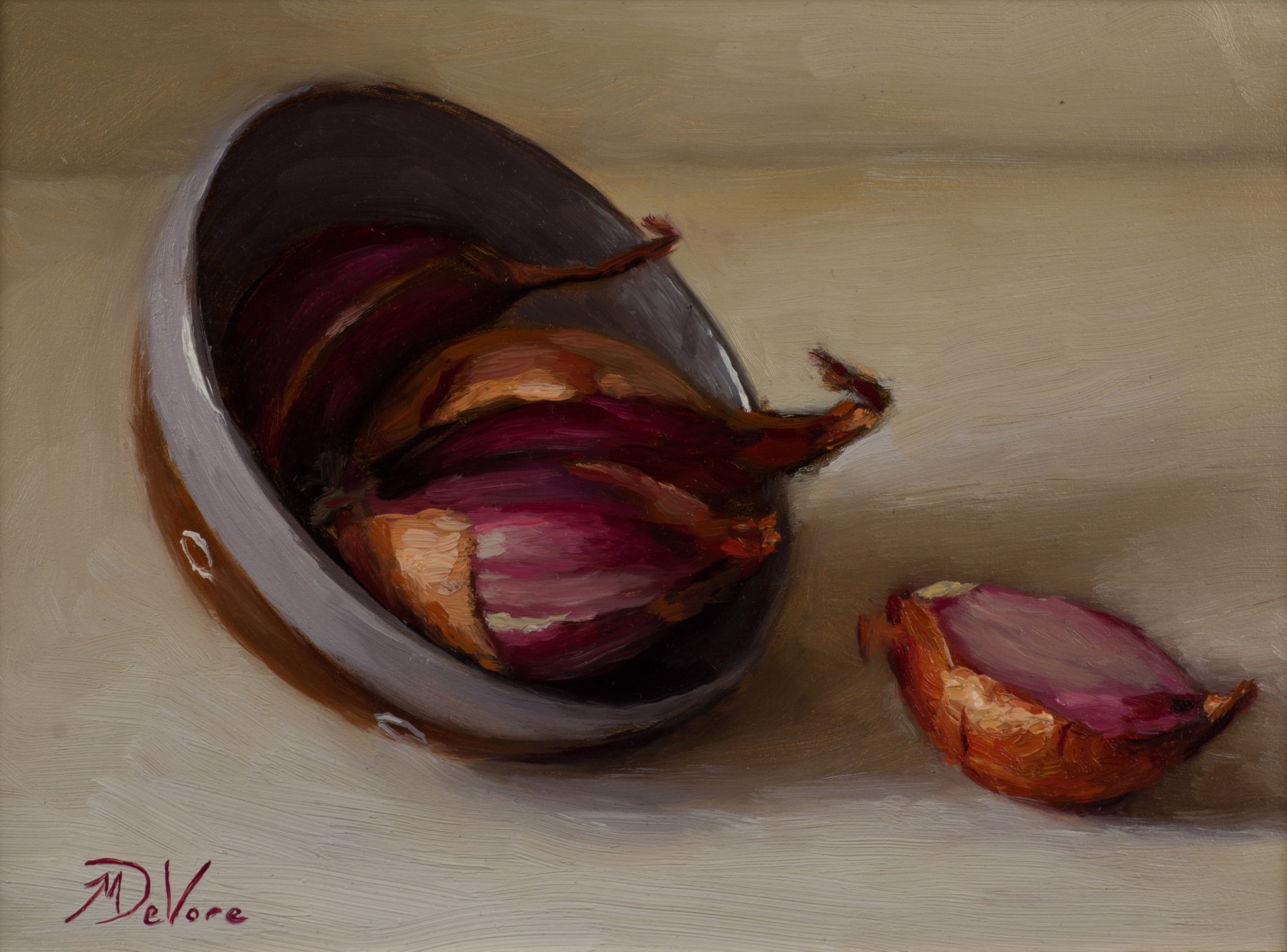 Spilled Shallots by Michael DeVore