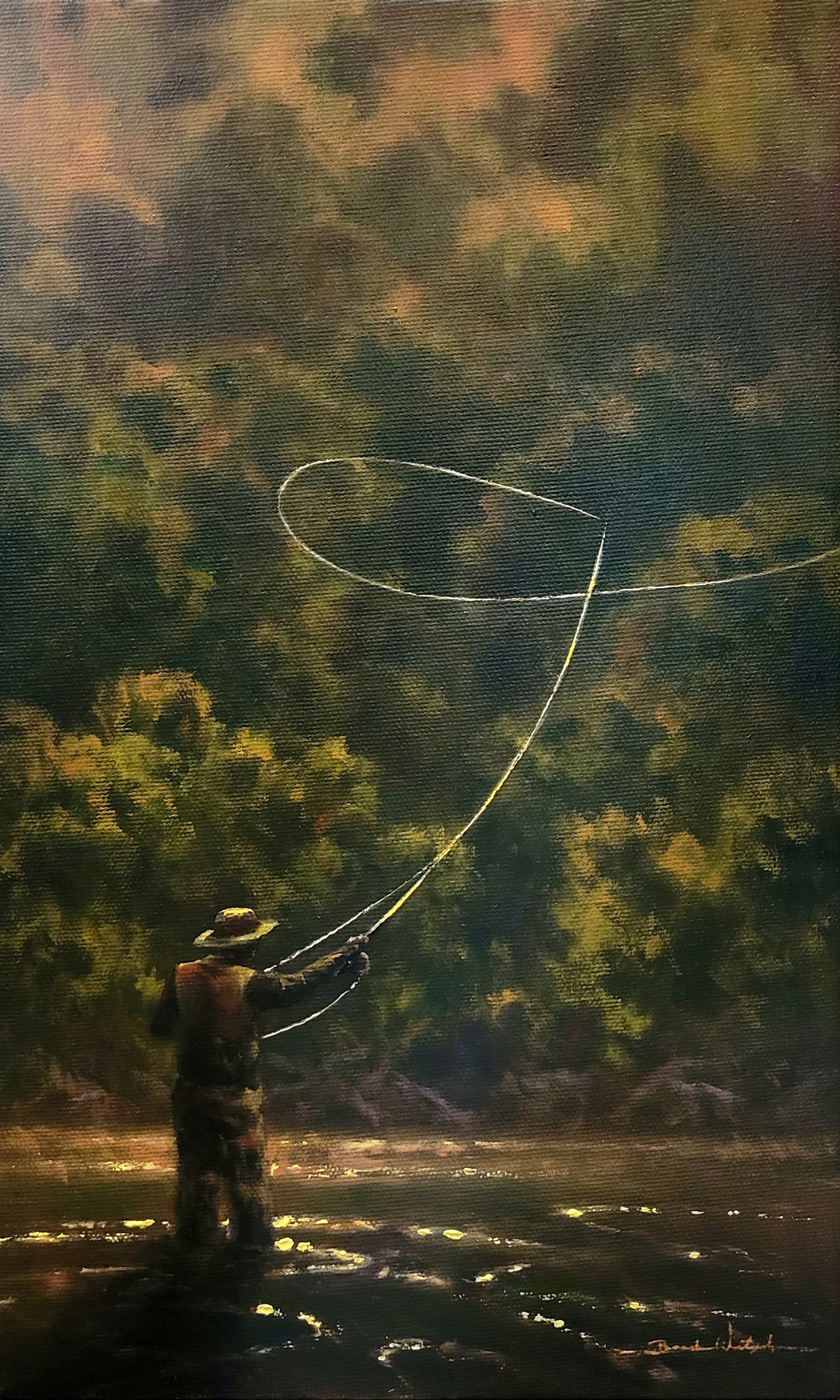 Sunshine and Fishin' Line by Brooke Wetzel