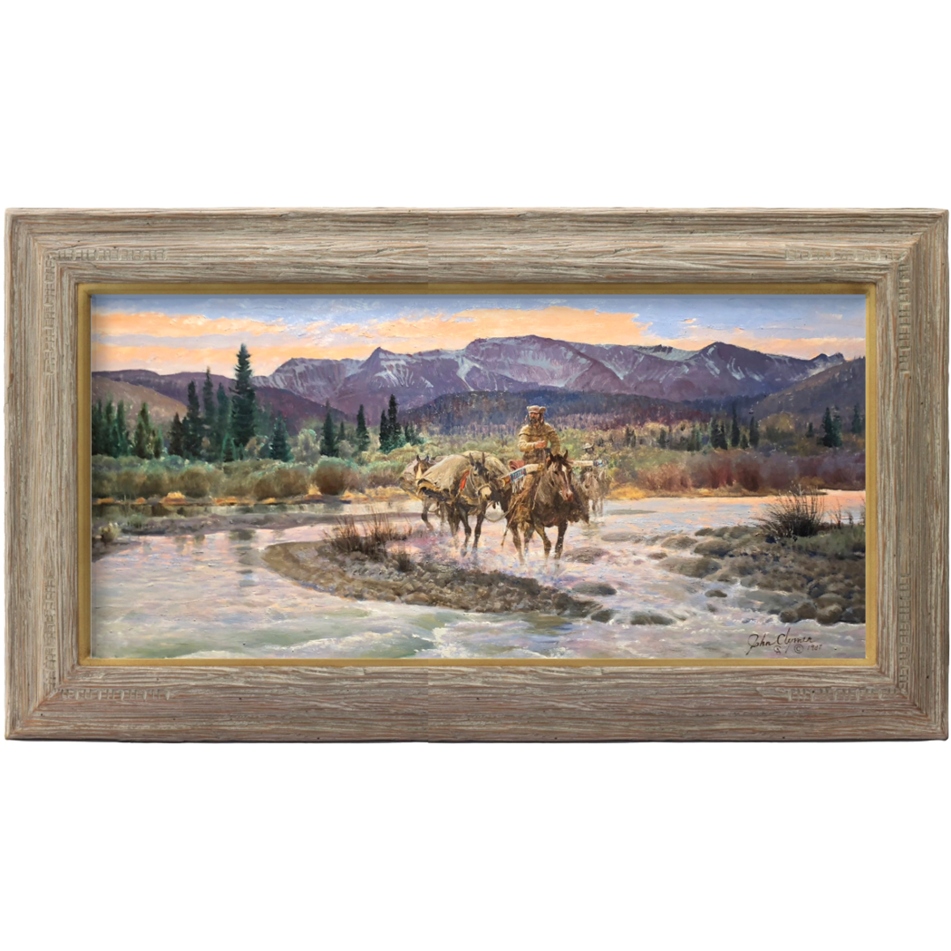 アート・デザイン・音楽 The western paintings of John Clymer John F. Clymer [1907-1989] | Montana Trails Gallery