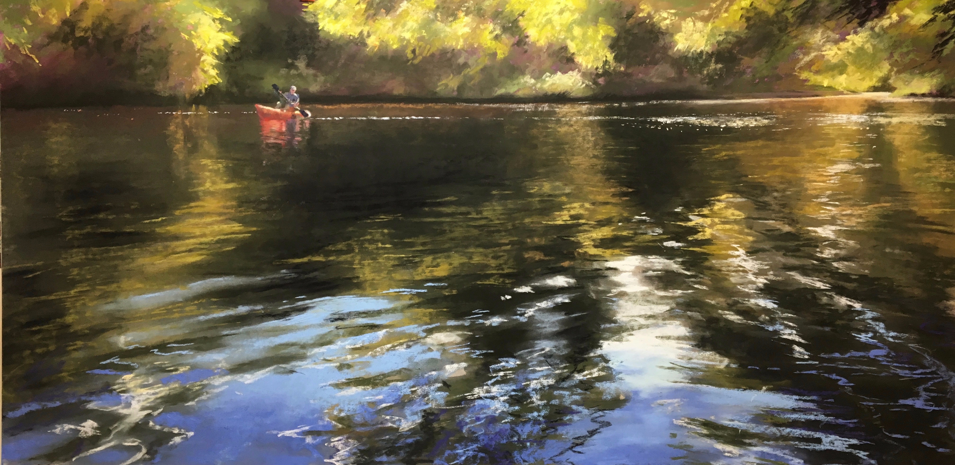On the River by Jeanne Rosier Smith