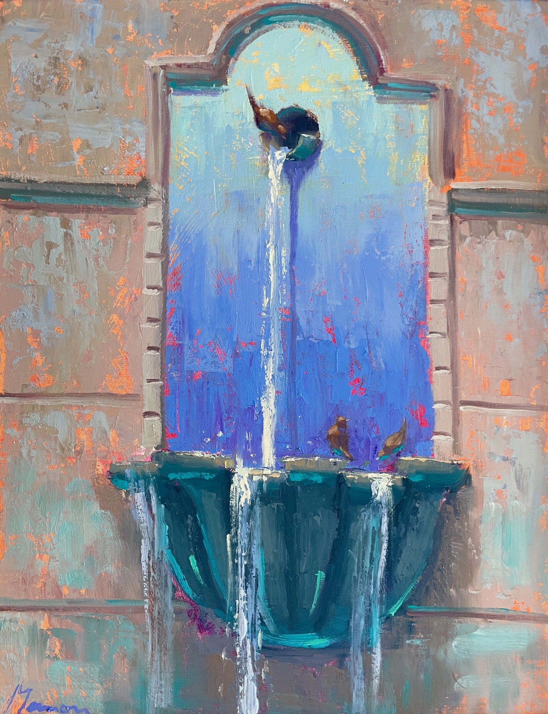 Splish Splash - SOLD by Manon Sander