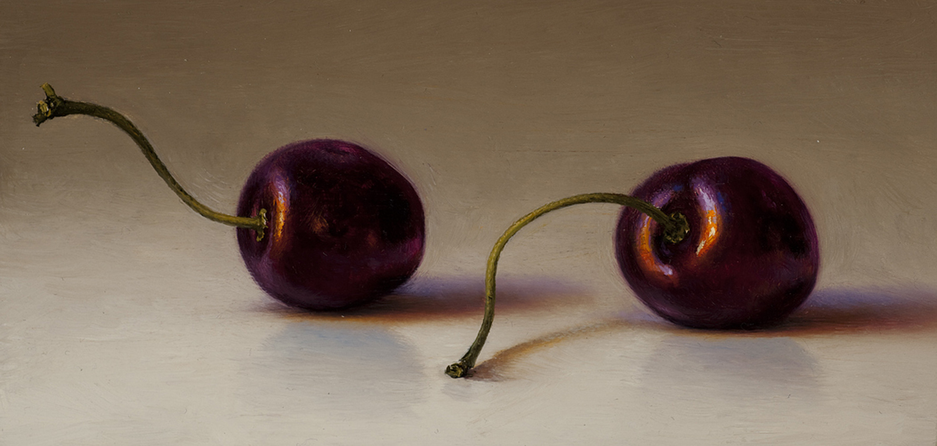 Two Bing Cherries by Scott Fraser