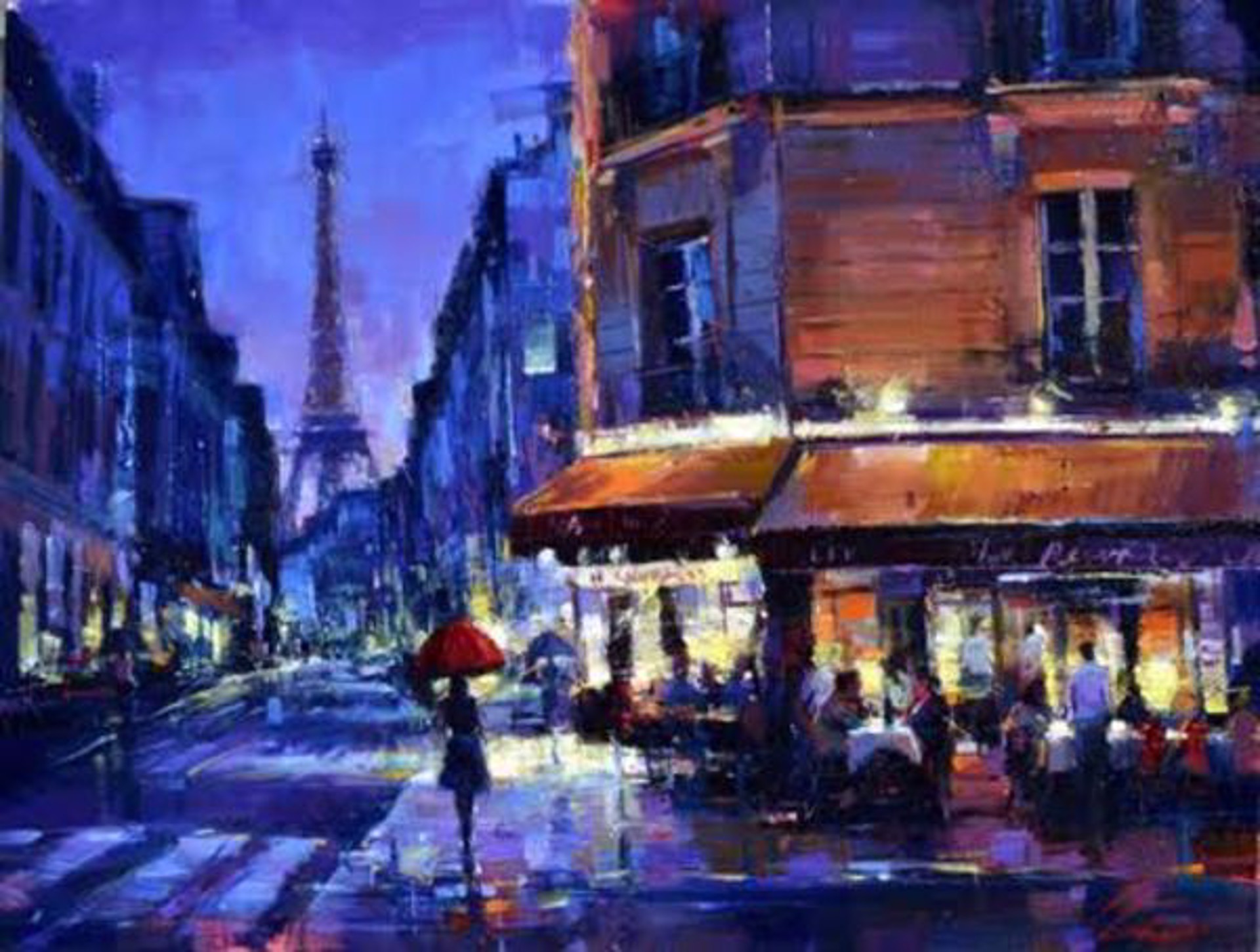 Parisian Rain by Michael Flohr