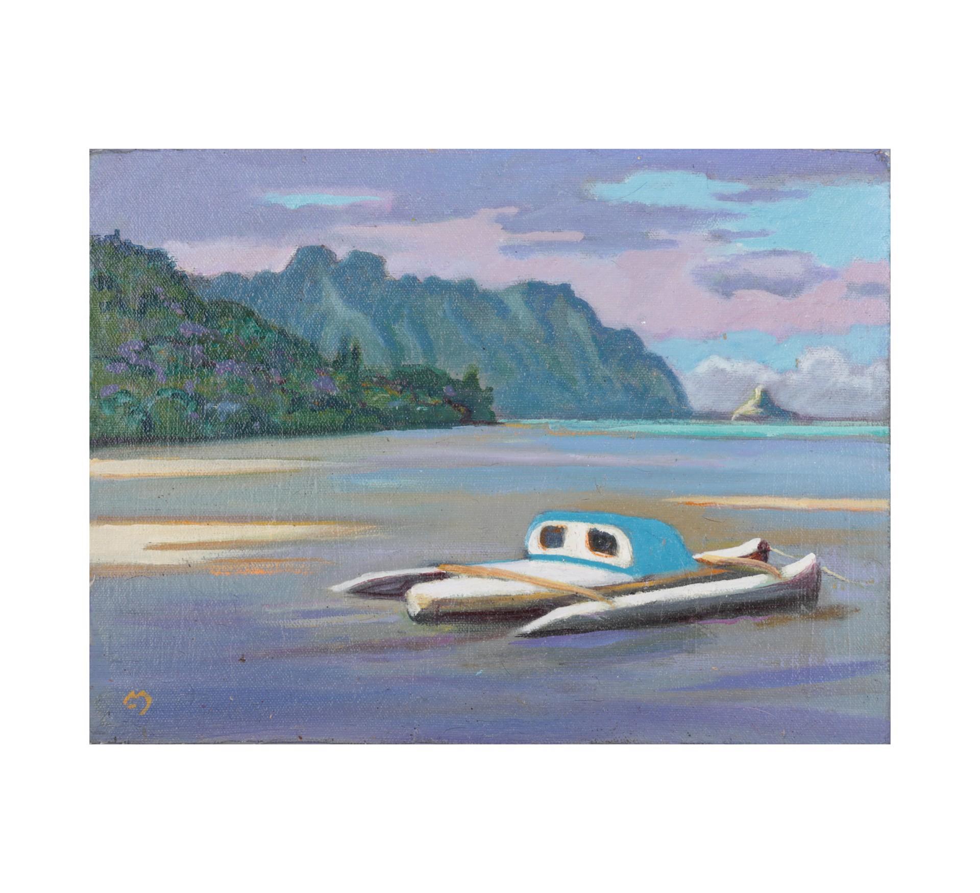 Heʻeia Boat by Dennis Morton
