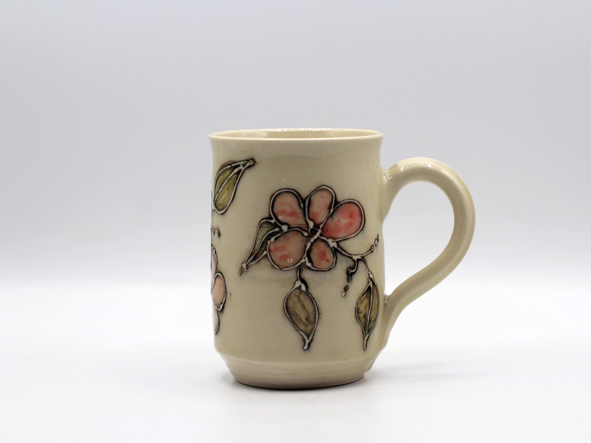 Pink Blossom Small Mug by Kelly Price