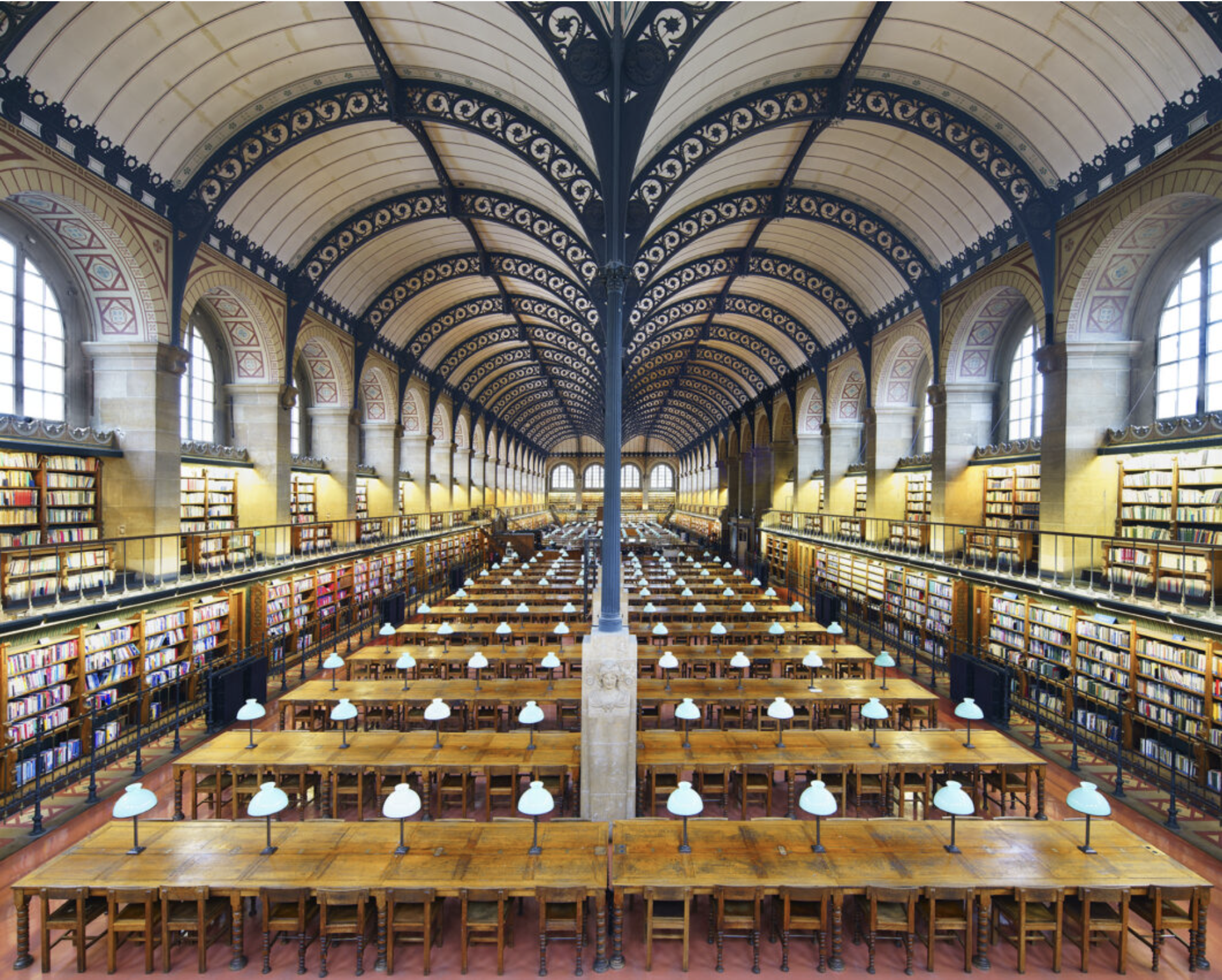 Library Sainte Genevieve, Paris, France by Reinhard Gorner