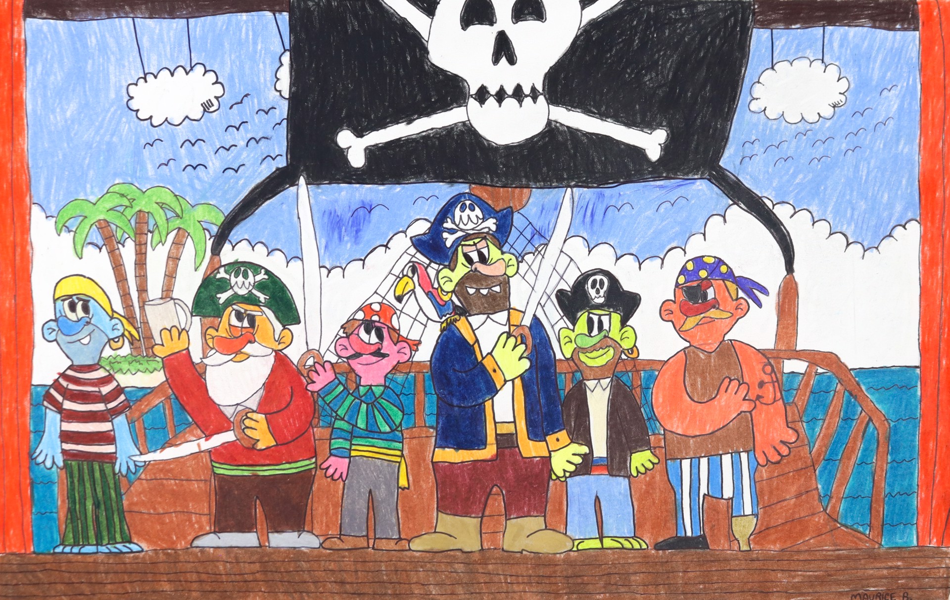 The Pirate Ship by Maurice Barnes