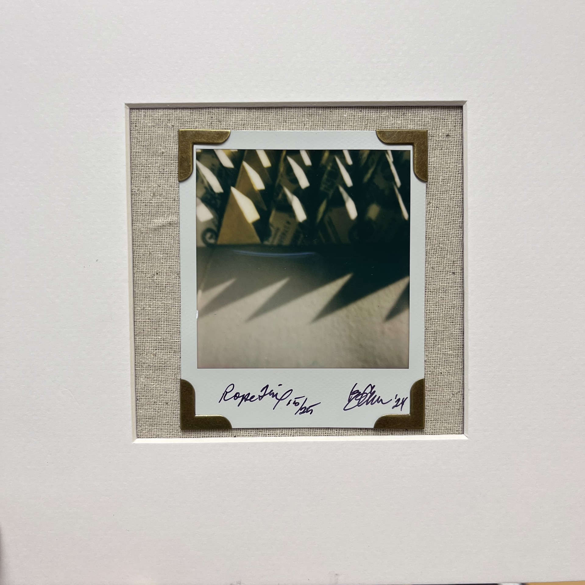 RopeTrix Polaroid 15/25 by B Shawn Cox