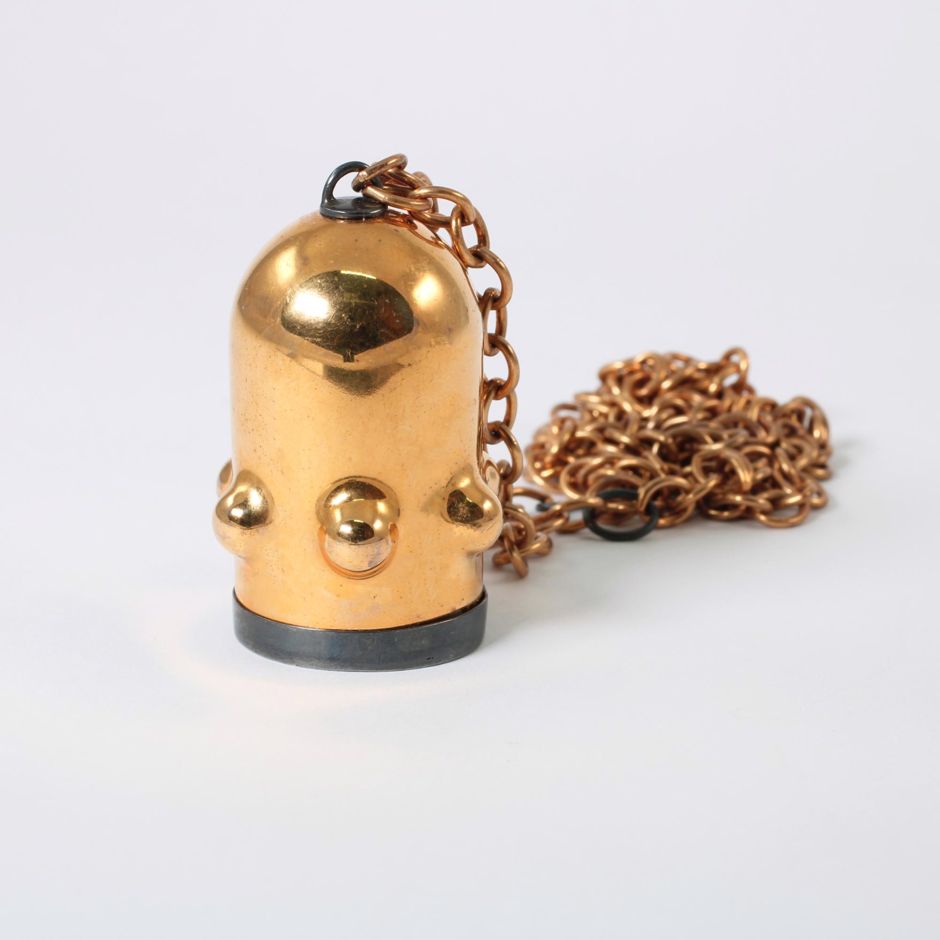 Museum of Broken Desires: Gold Pendant Two by Lauren Kalman