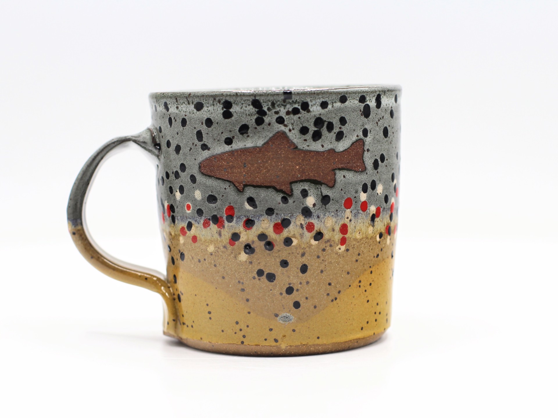Brown Trout Mug by Stephen Mullins