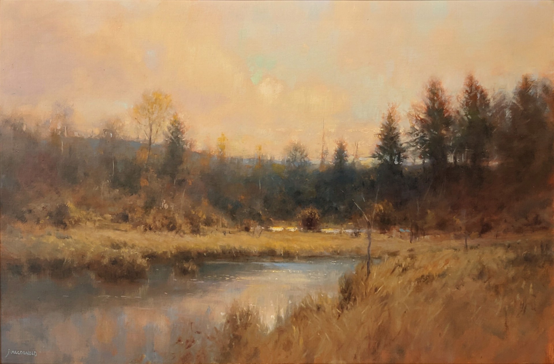 Dusk Over the Marsh by John MacDonald