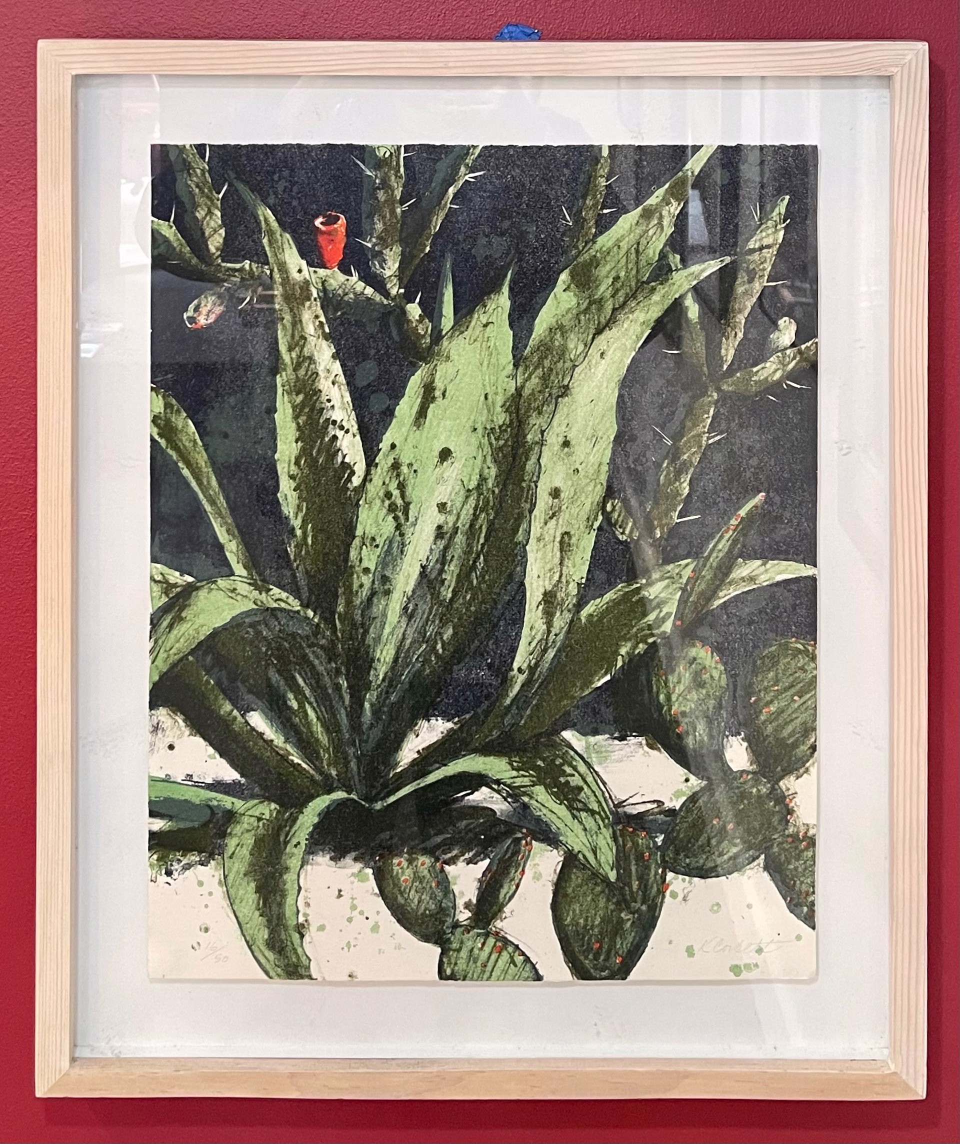 Green Cactus by Kate Corbett
