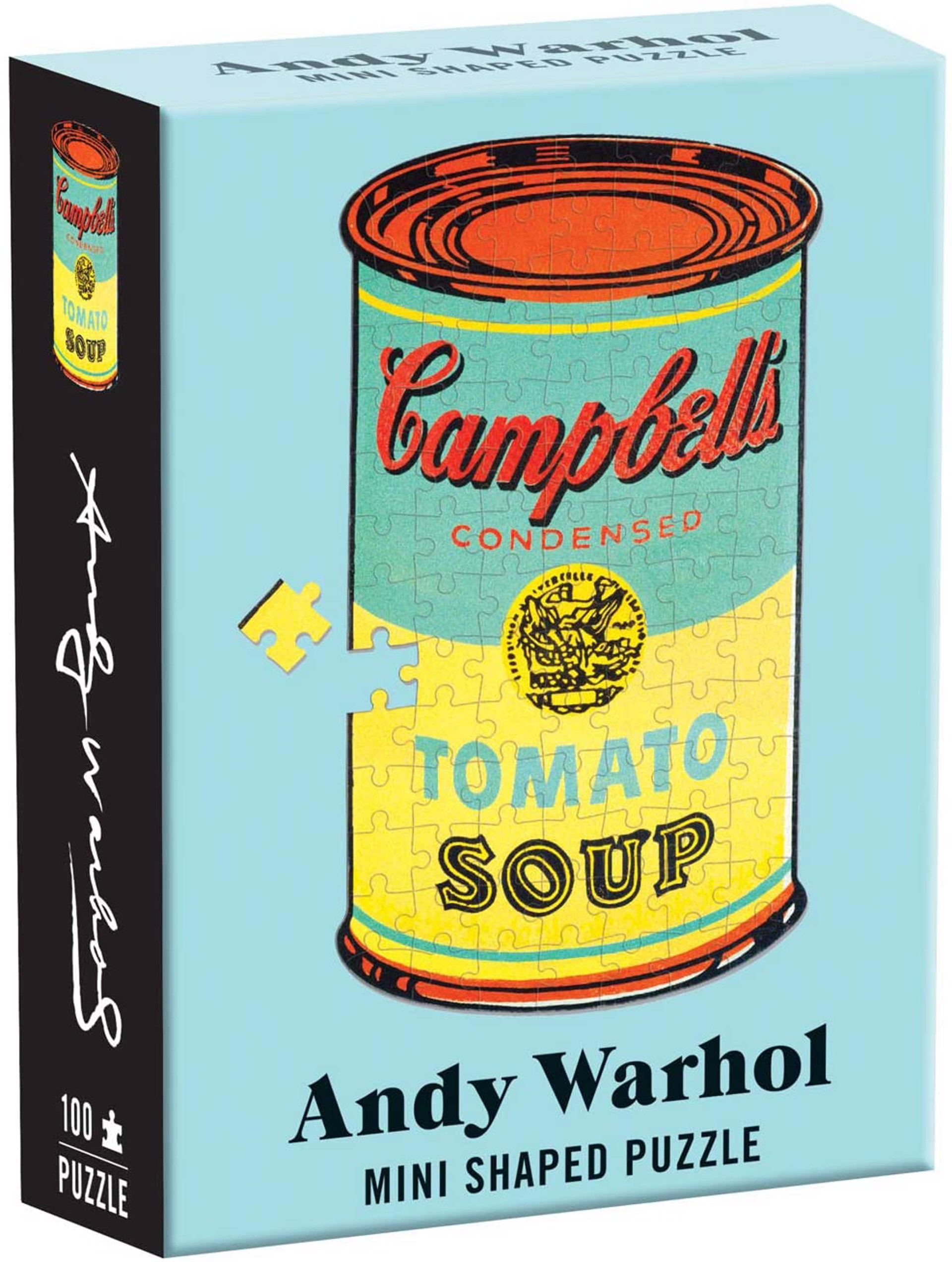 Mini Shaped Puzzle Campbell's Soup Can by Andy Warhol