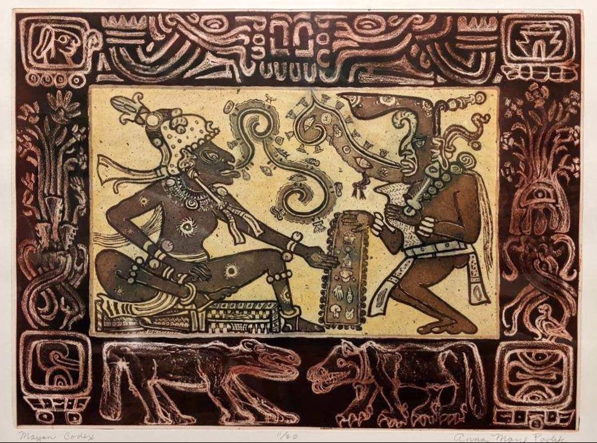 Mayan Codex by Anna Marie Pavlik