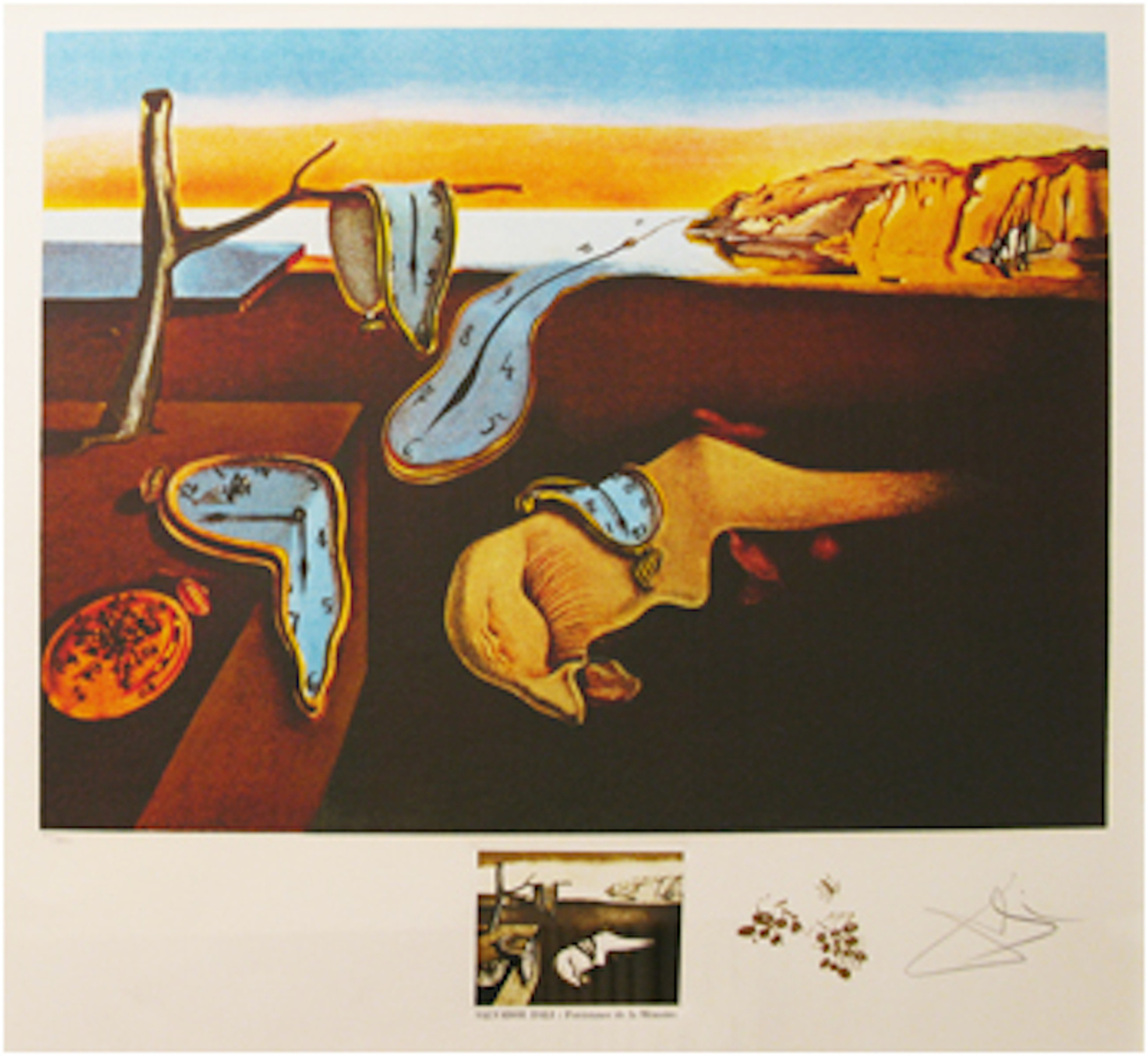 Persistance of Memory Changes in Great Masterpieces by Salvador Dali