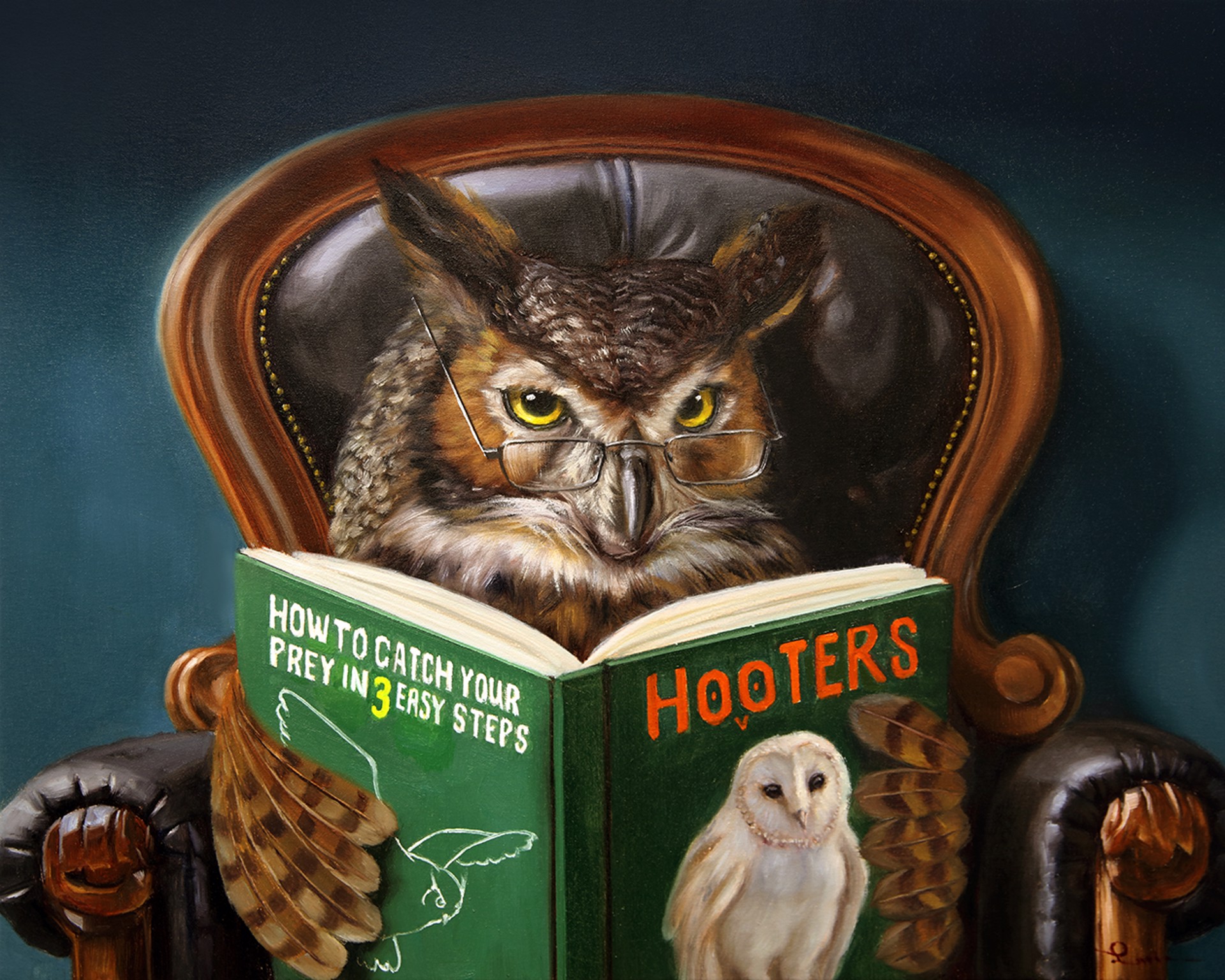Owl Porn by Lucia Heffernan