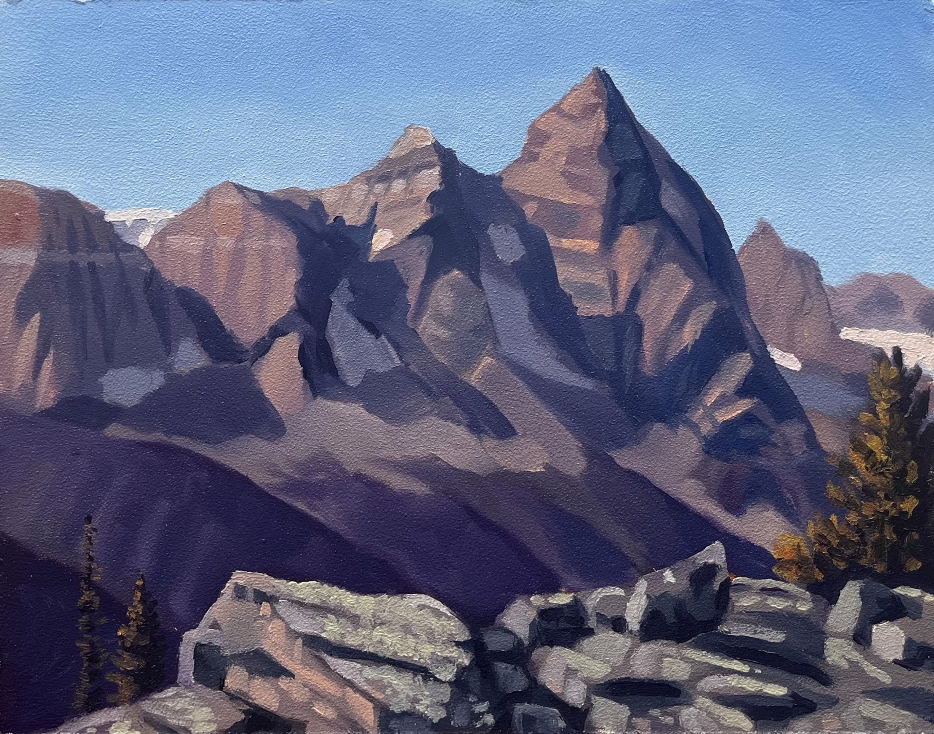 Plein Air Study - Looking north from Bella Vista by Marcos Molina