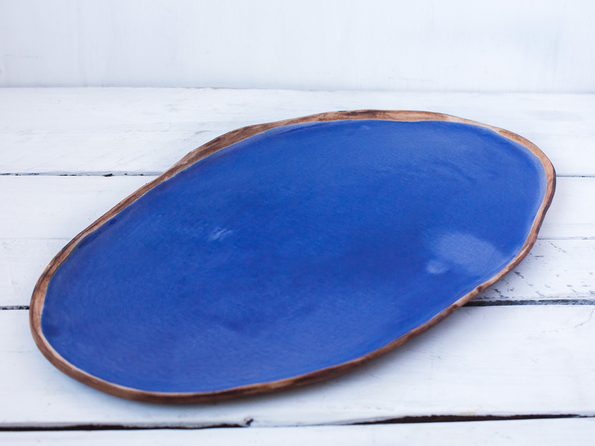 Blue Dish by Kate Voronina