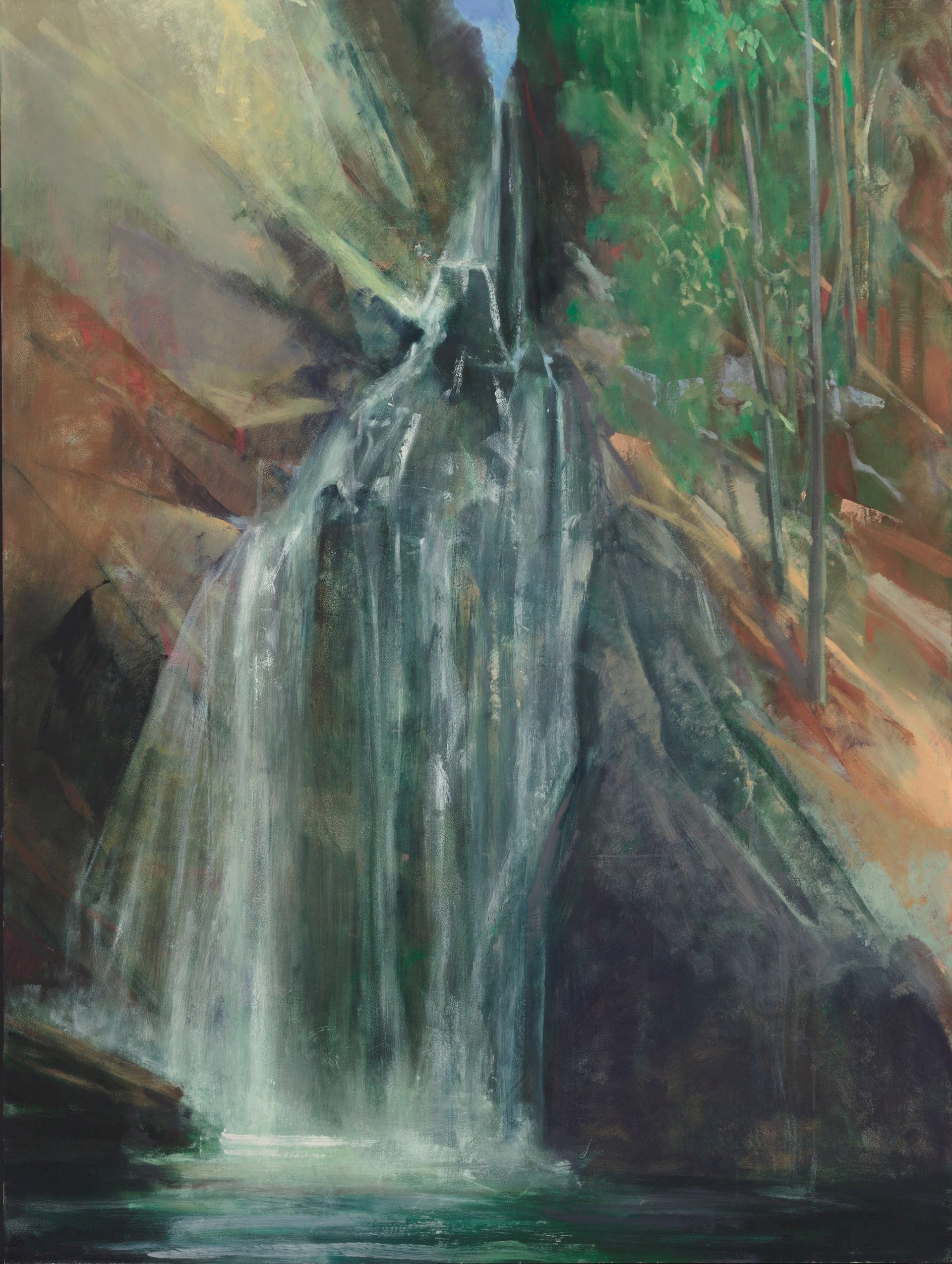 High Falls #2, 2014 by Donald Beal