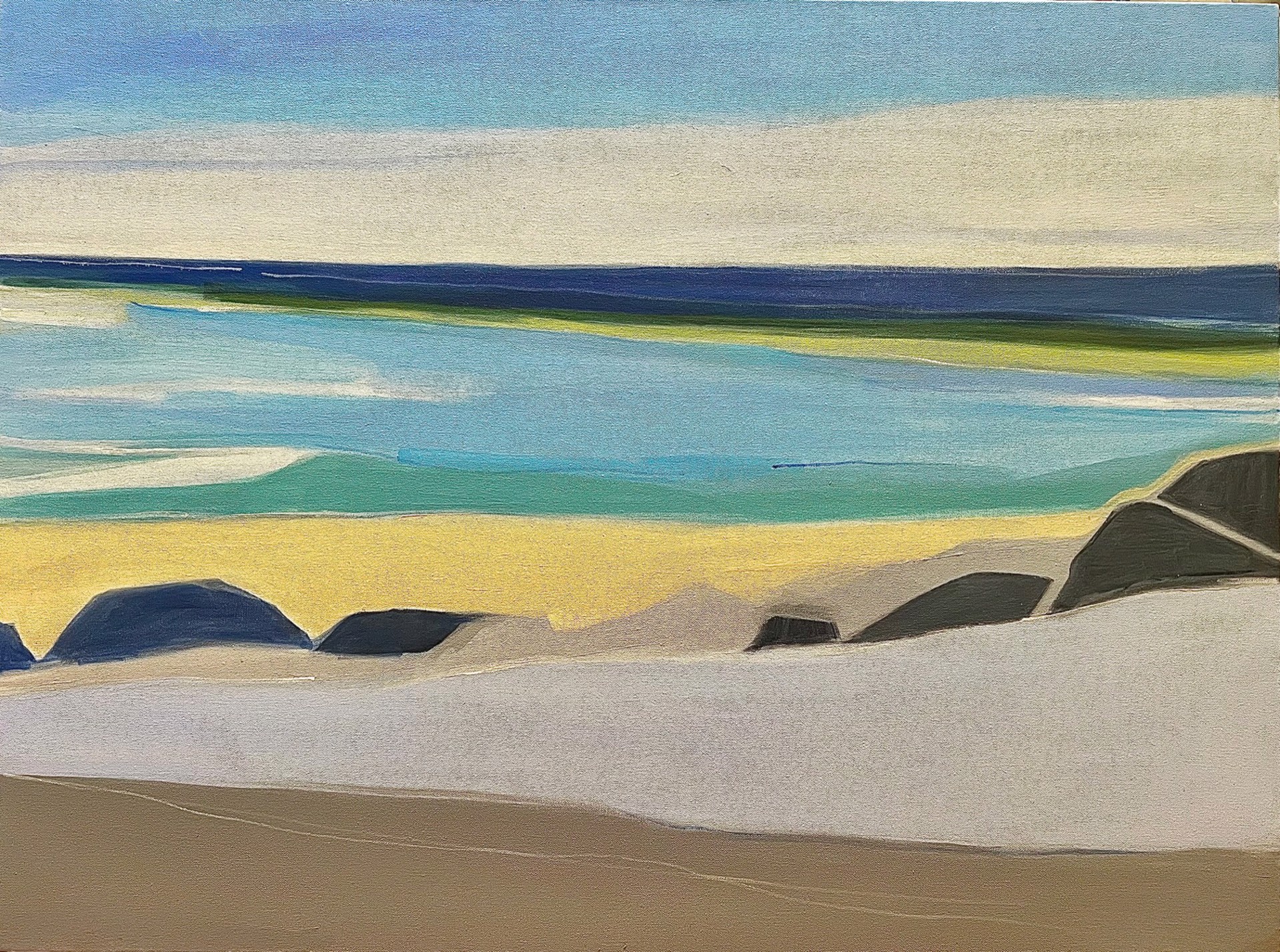 Sandy Shore by Joyce Grasso