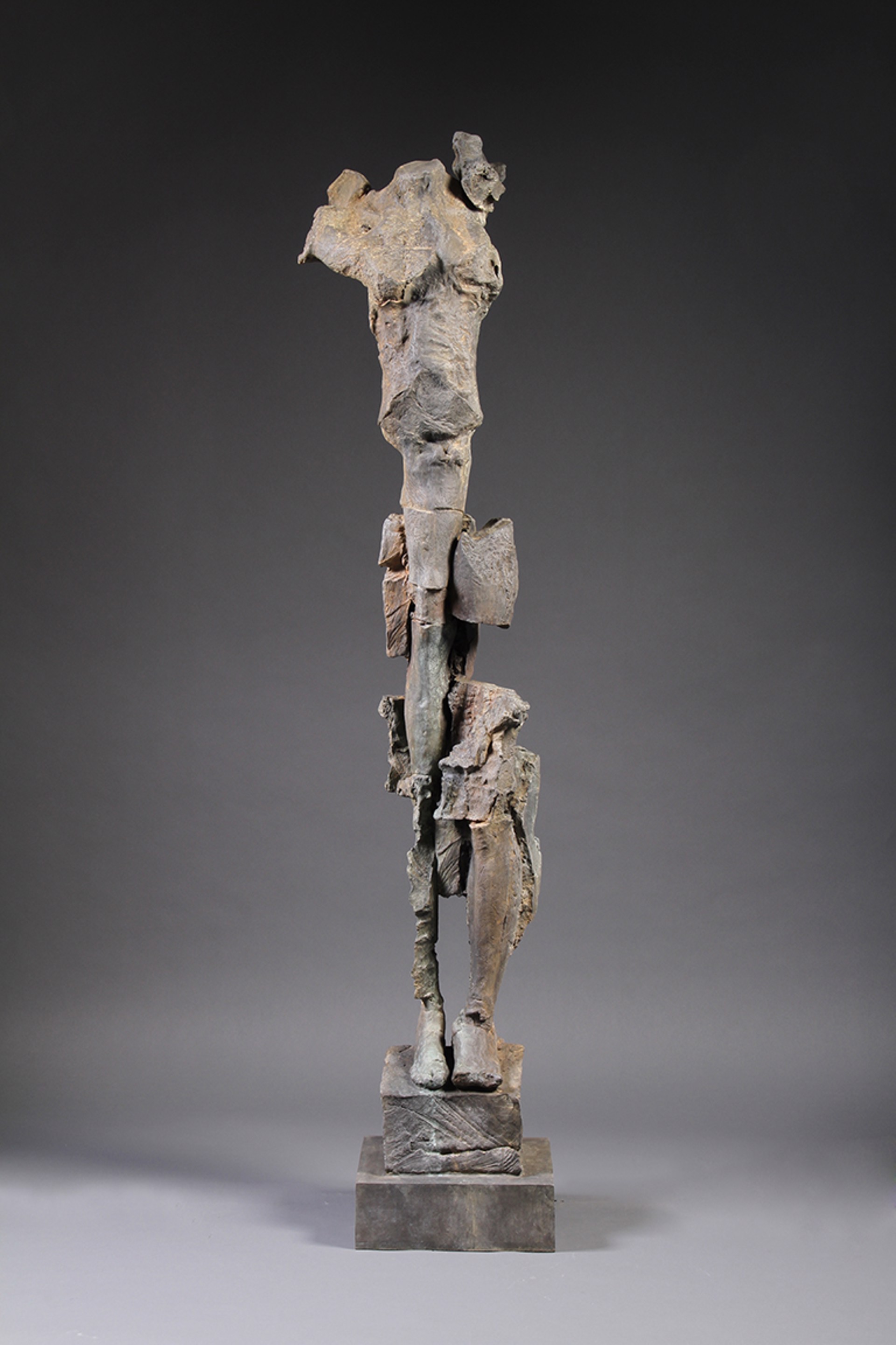 Figure with Two Found Legs (edition of 4) by Stephen De Staebler