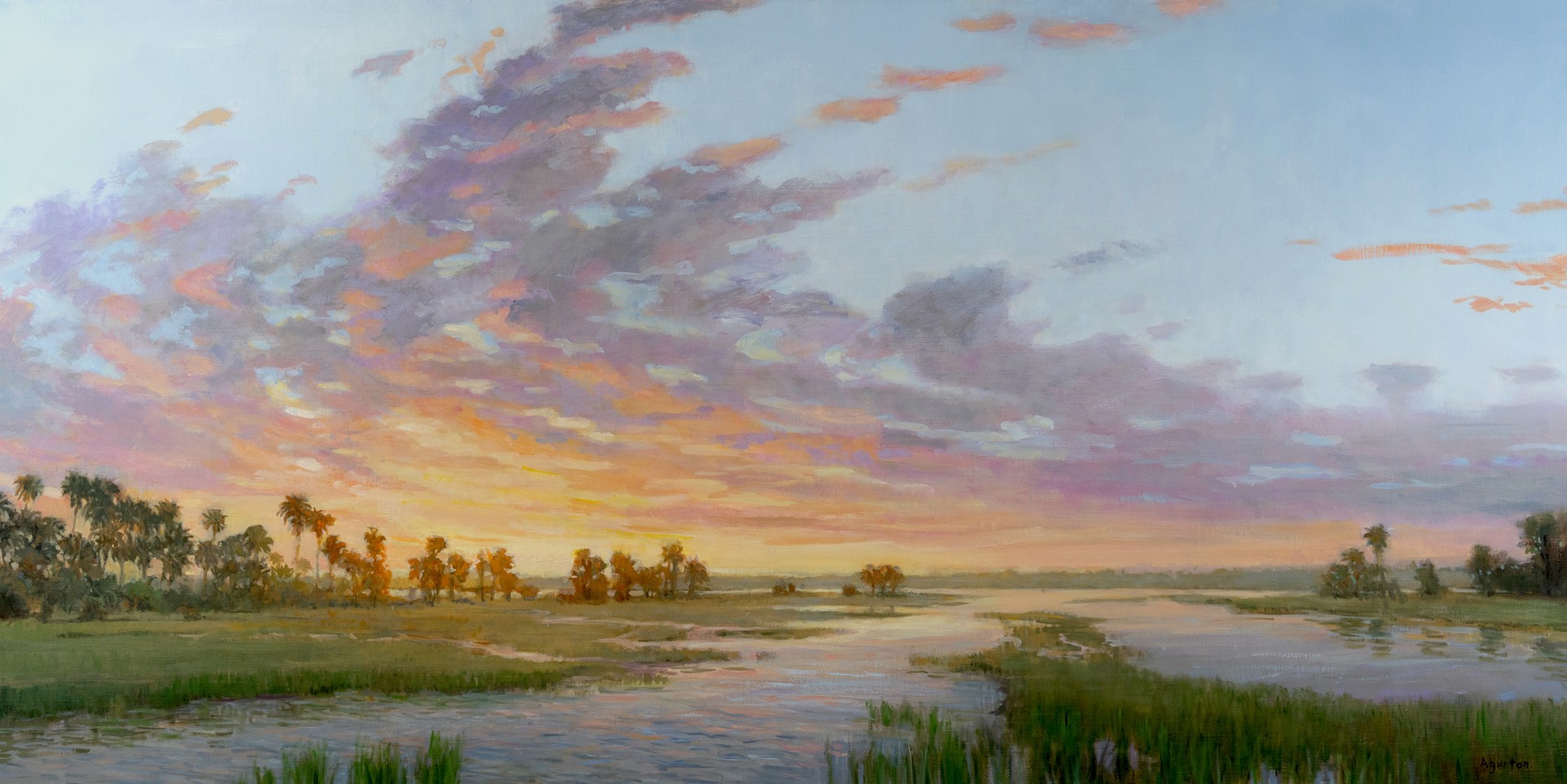 Island Sunset by Mallory Agerton