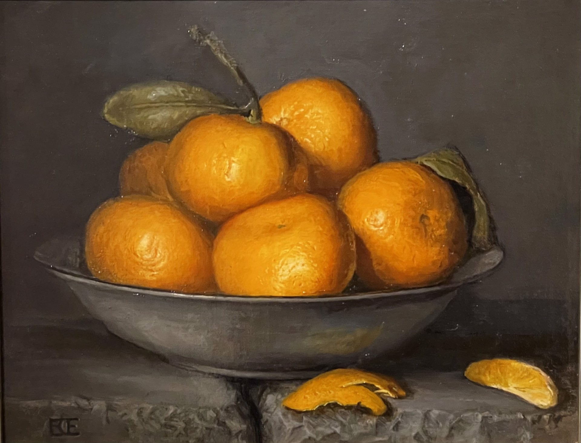 Mandarins in Porcelain by Barbara Efchak