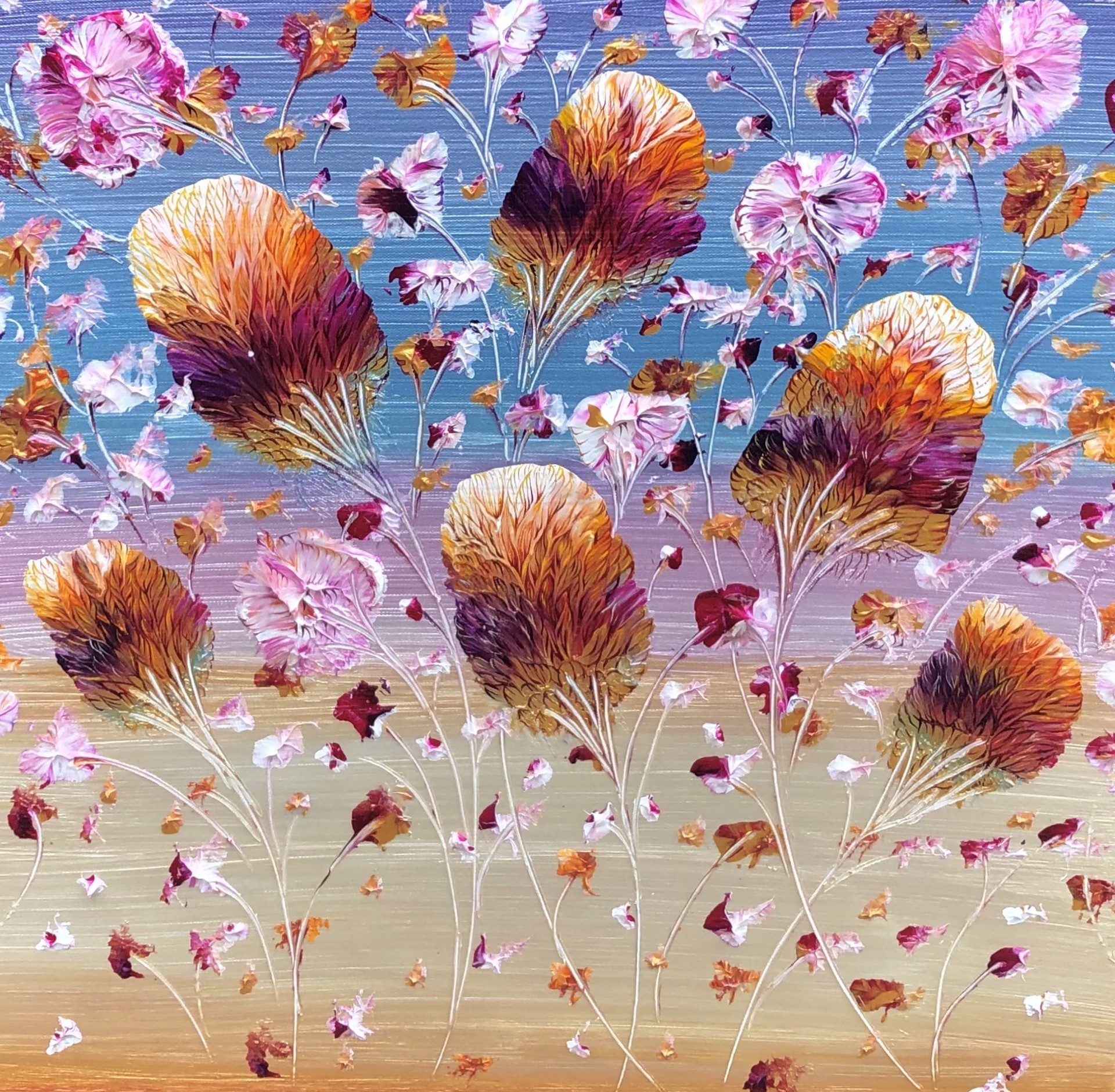 Azure Bloom by Pamela Sukhum