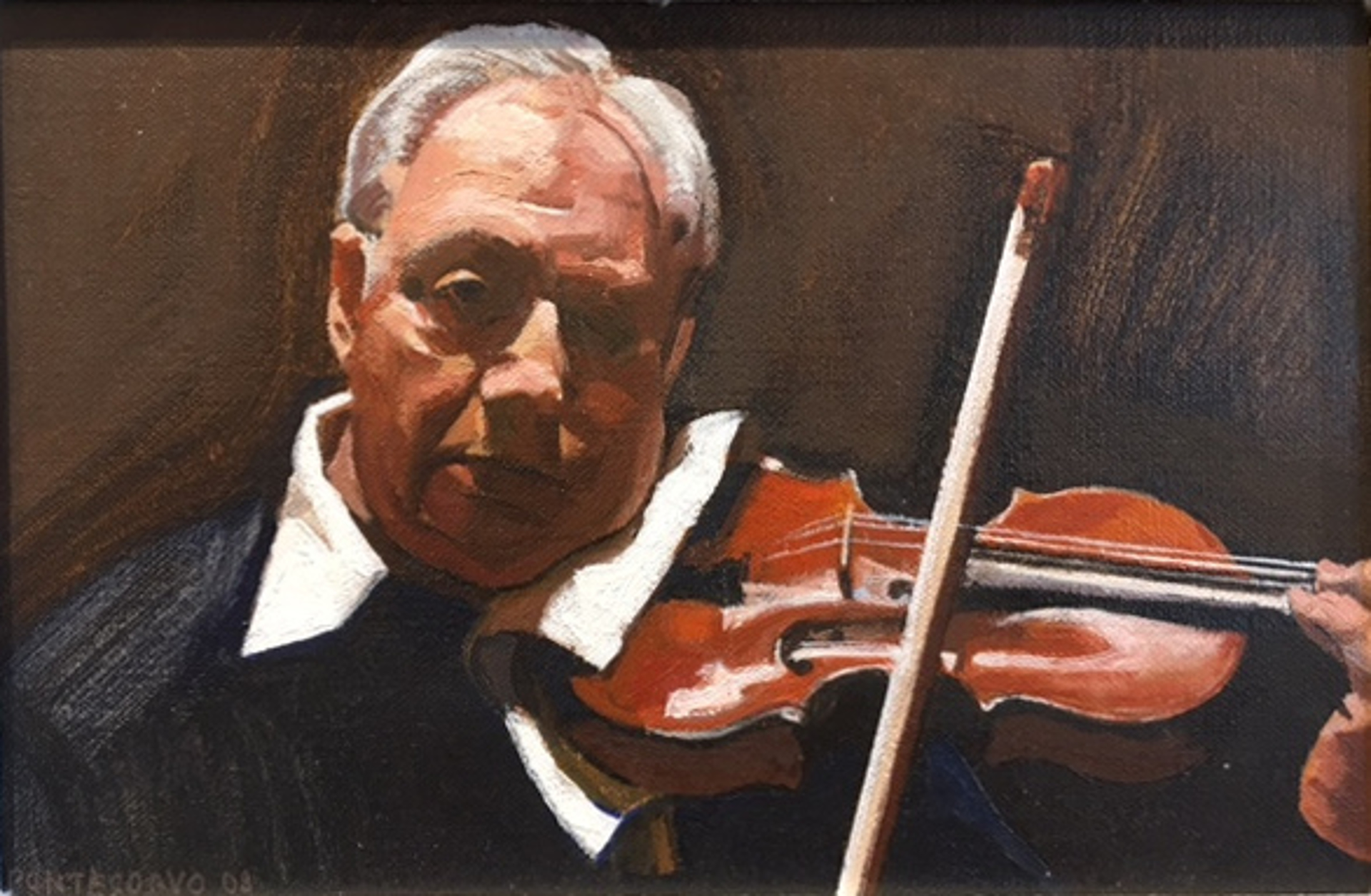 Le Violiniste by Alain Pontecorvo