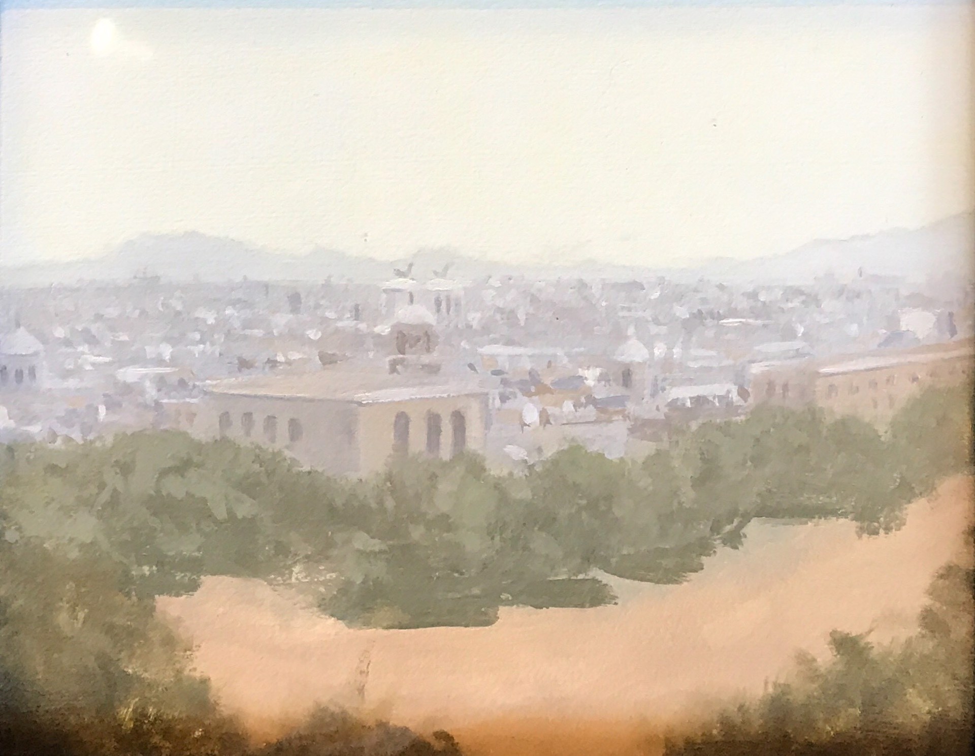 Overlooking Rome - Study by Destiny Bowman