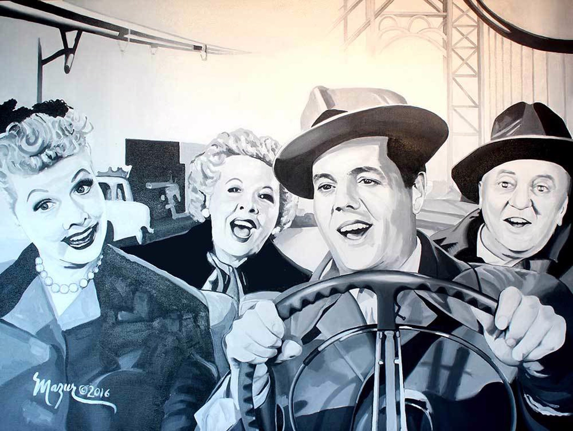 I love Lucy by Ruby Mazur Bill Wyland Galleries Lahaina LLC