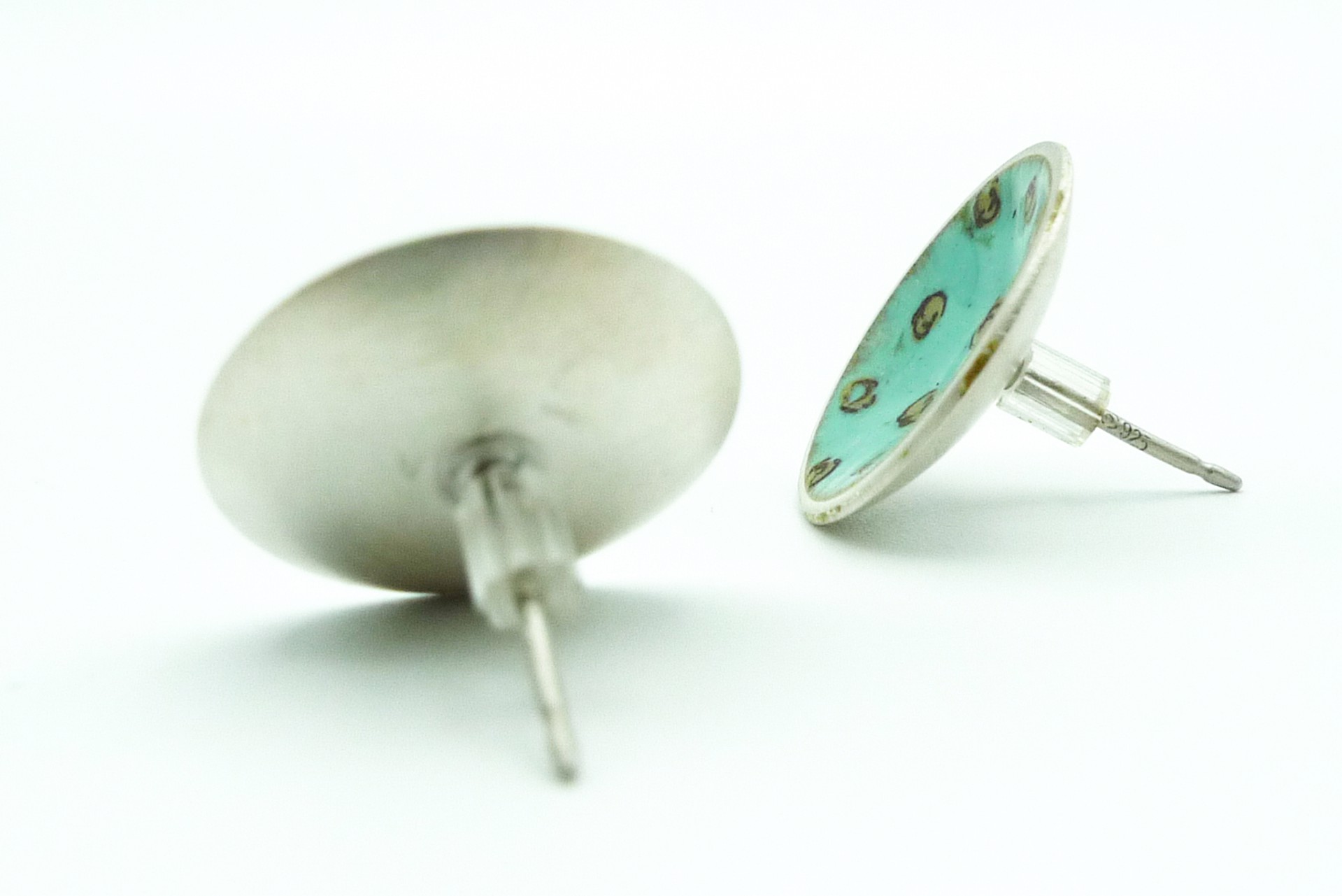Earrings in Blue by Jessica Calderwood