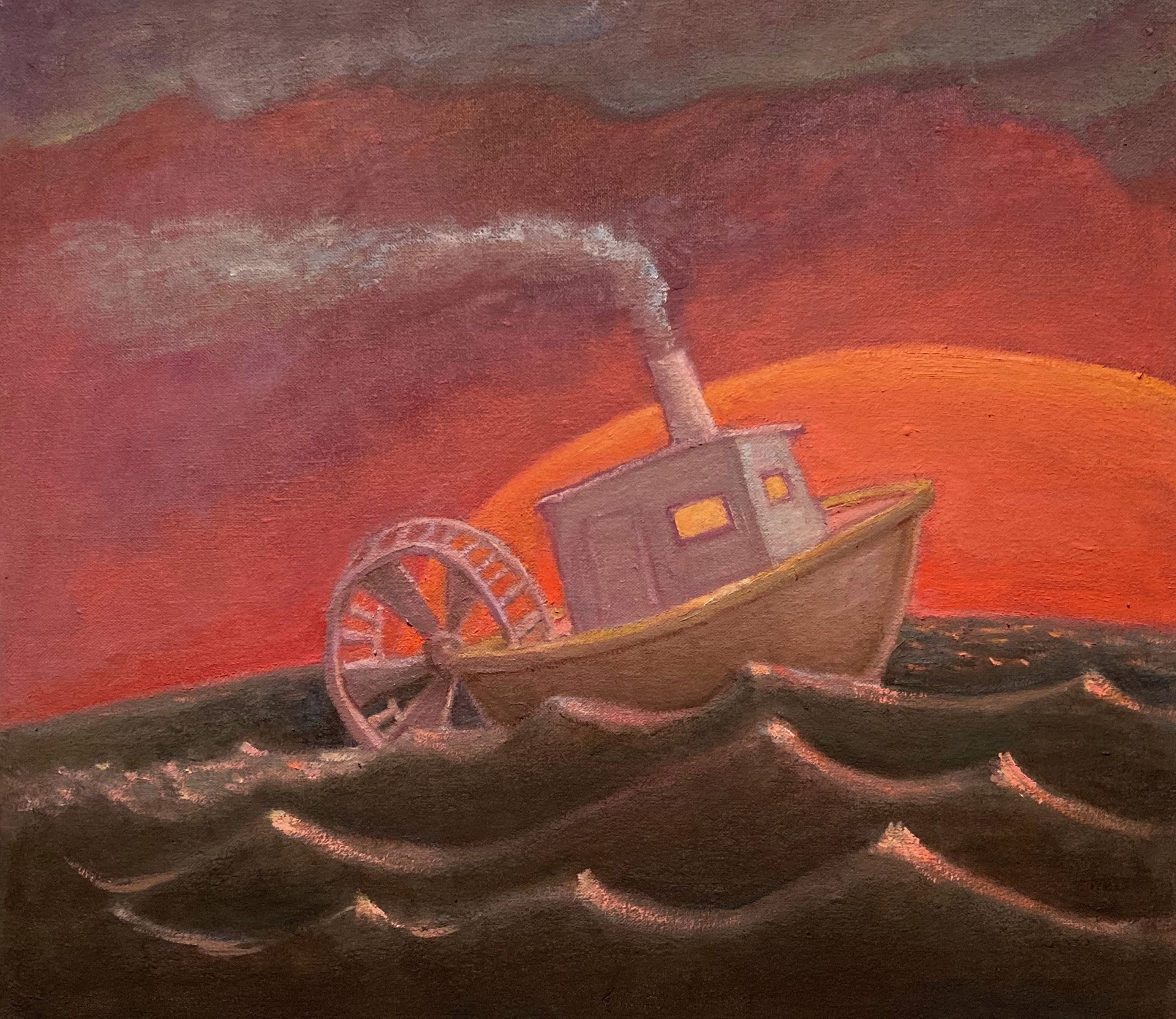 Wheelboat by Stephanie Frank Sassoon