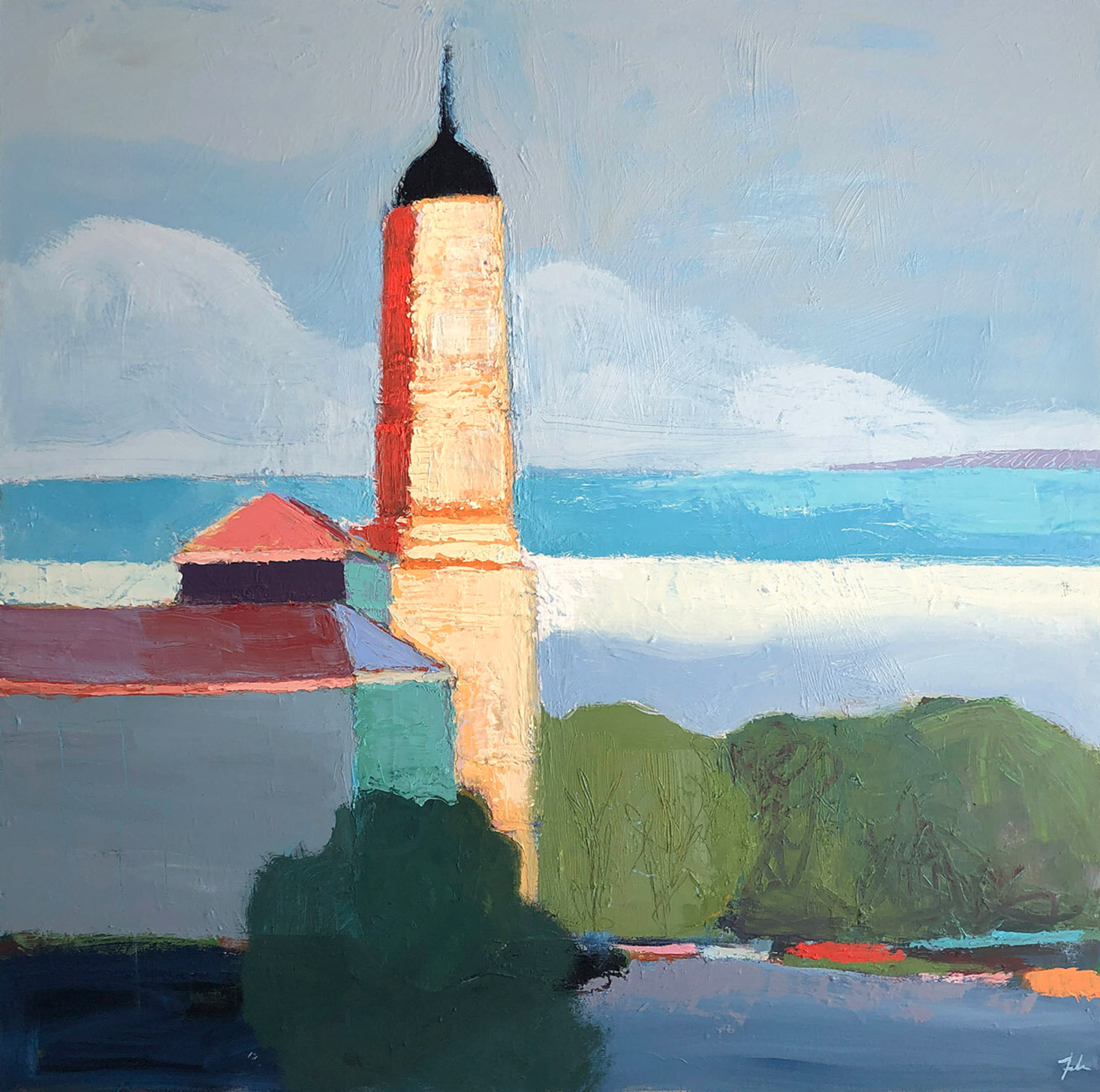 Seaside Tower by Andrew Faulkner