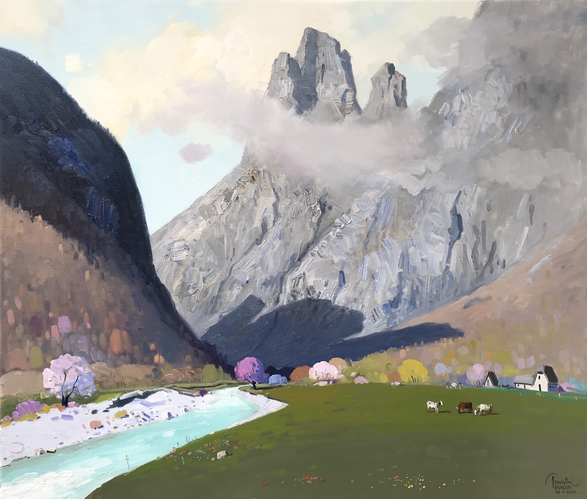 Spring Alps by PASHK PERVATHI