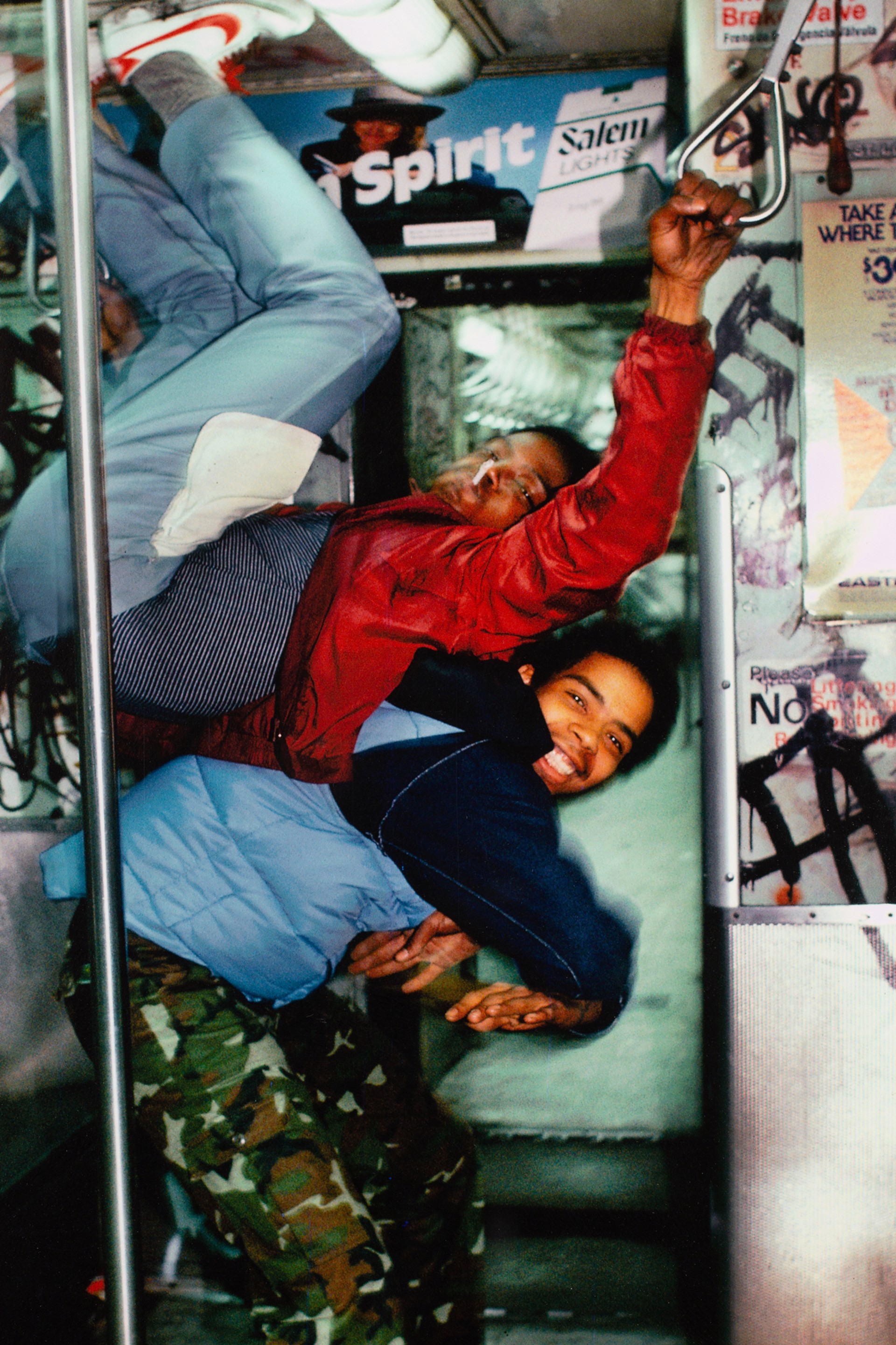 SKEME AND AGENT IN THE #3 YARD by Martha Cooper